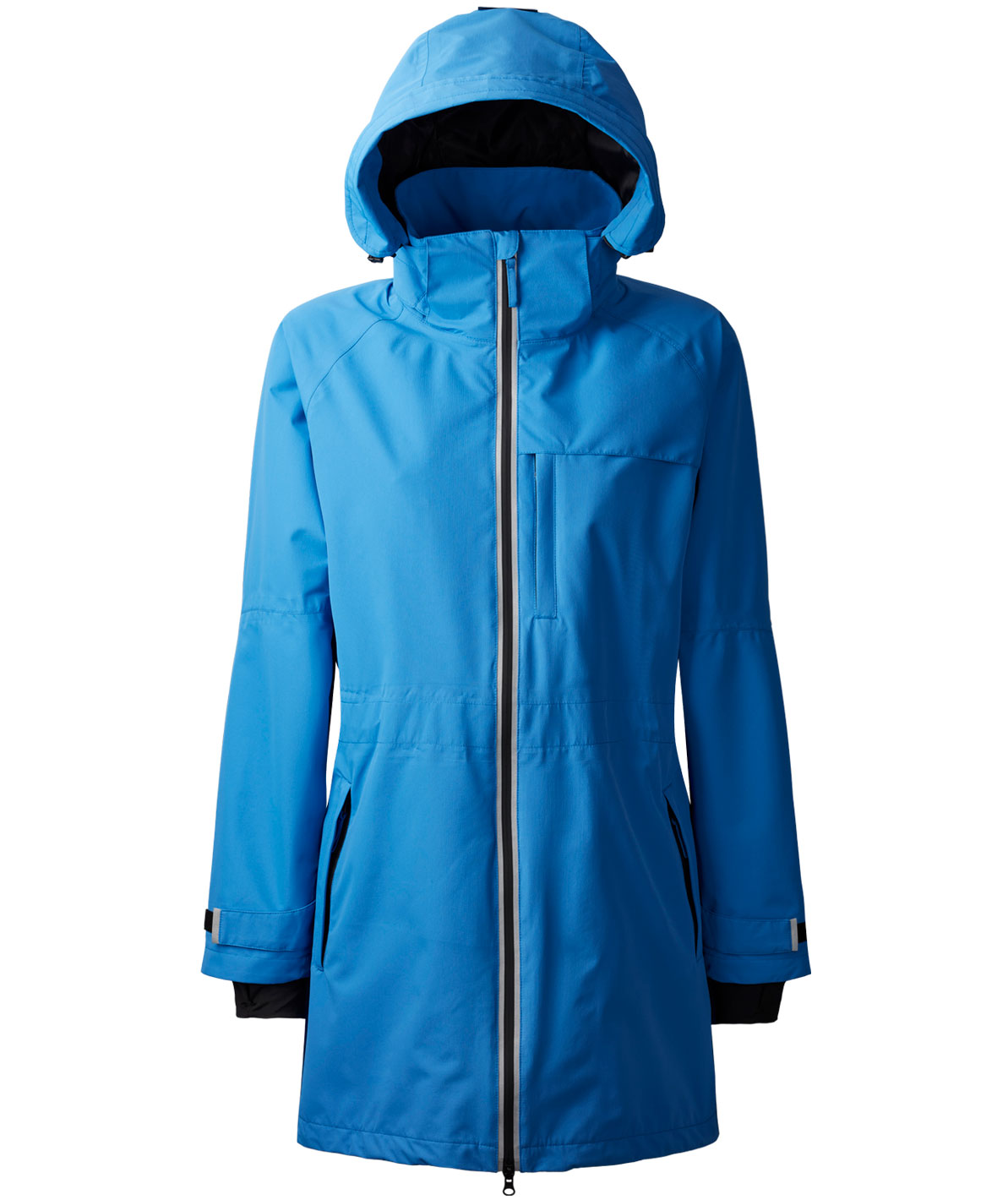 Xplor Mono Zip-in women's parka shell jacket, Azure, large image number 2