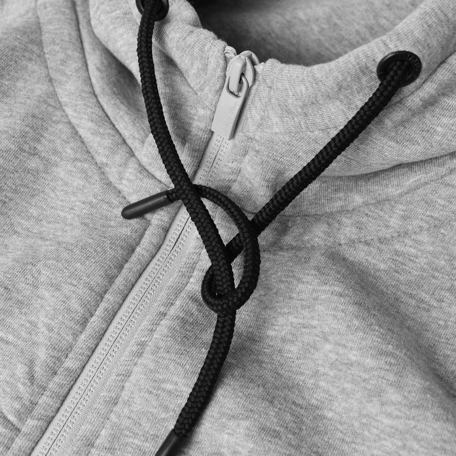 Nimbus Play Lenox hoodie with full zipper, Grey melange, large image number 3