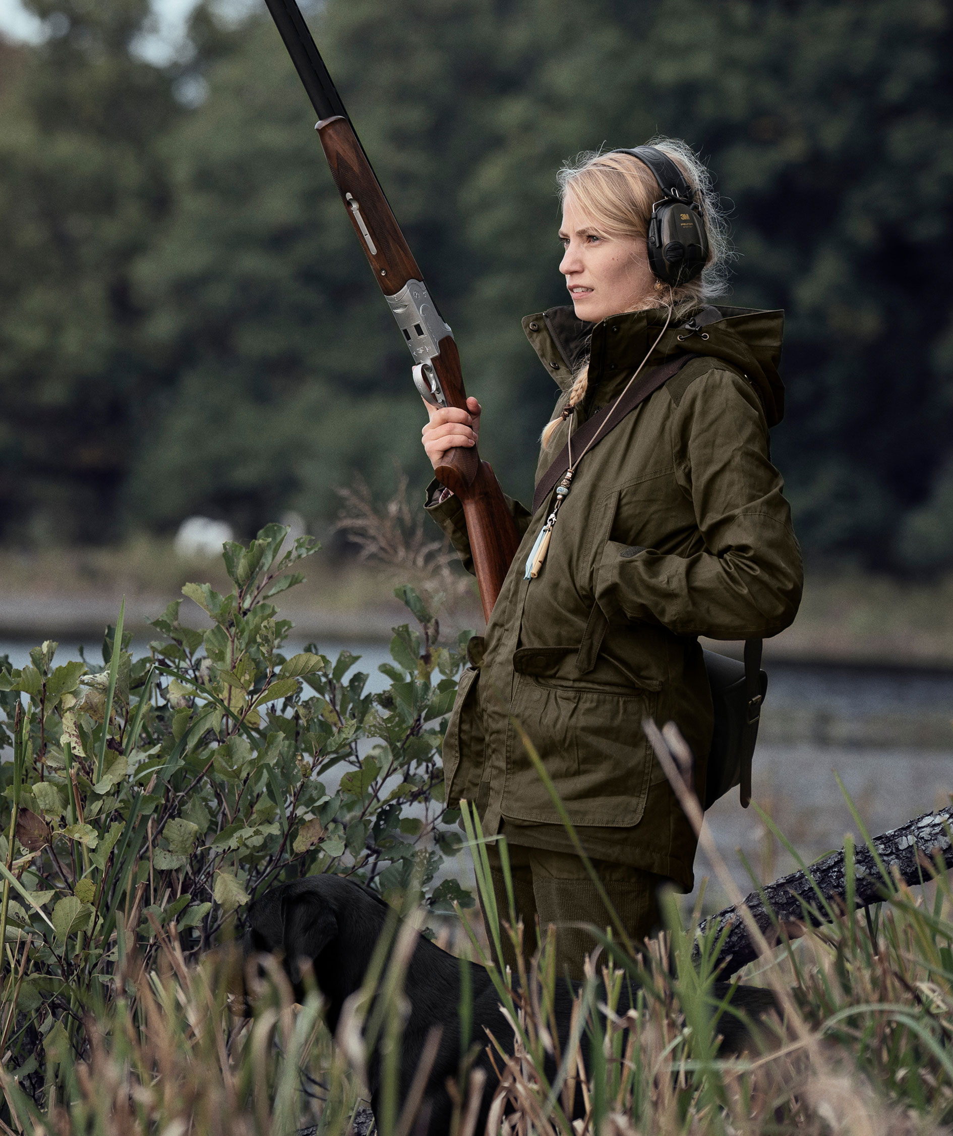 Seeland Key-Point Kora Damen Jacke, Pine green/Grizzly brown, large image number 3