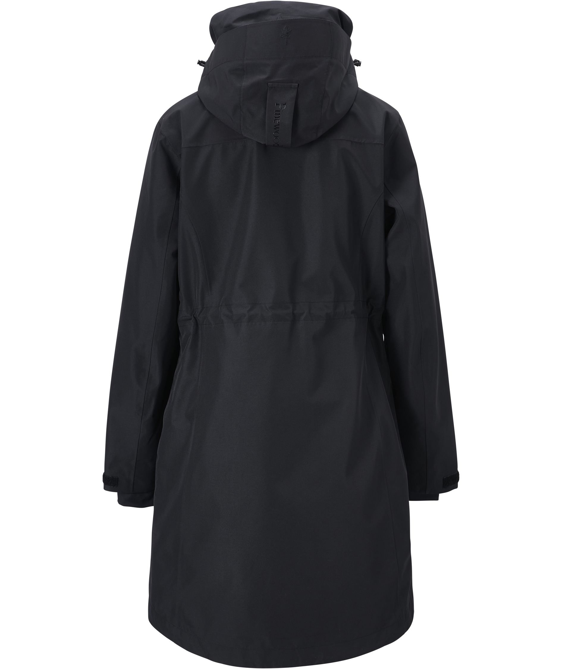 Pinewood dame regnparka, Black, large image number 2