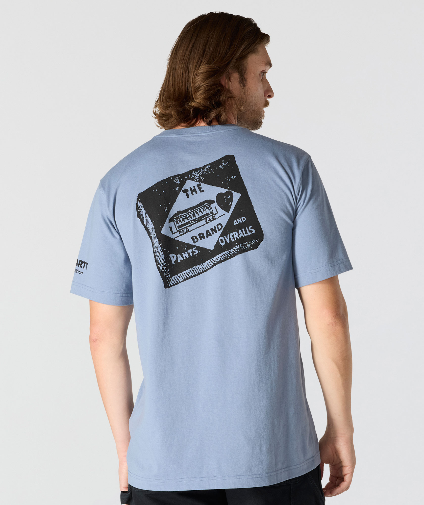 Carhartt Streetcar Graphic T-shirt, Light Faded Navy, large image number 3