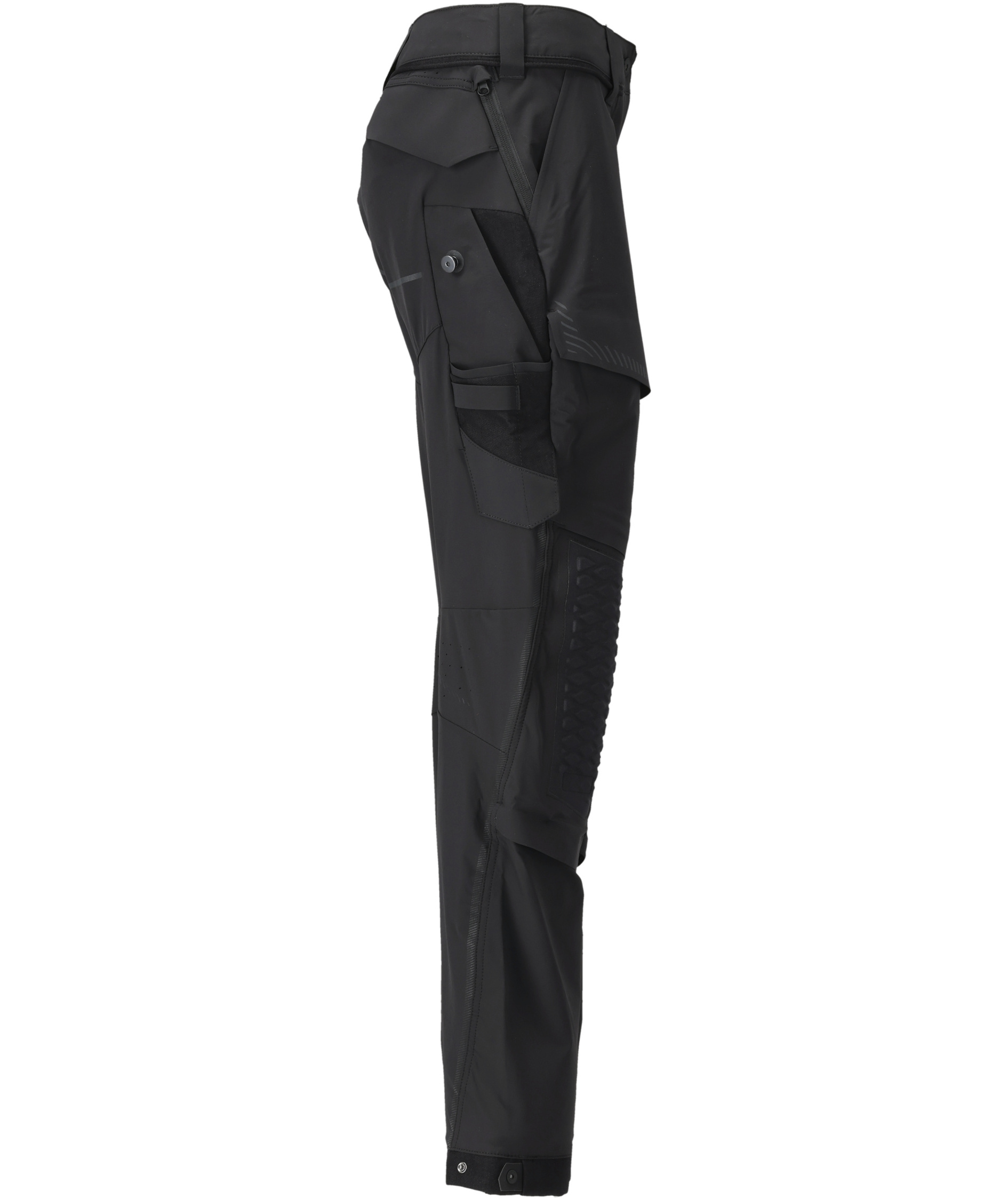 Mascot Customized diamond fit Damen Arbeitshose full stretch, Schwarz, large image number 2