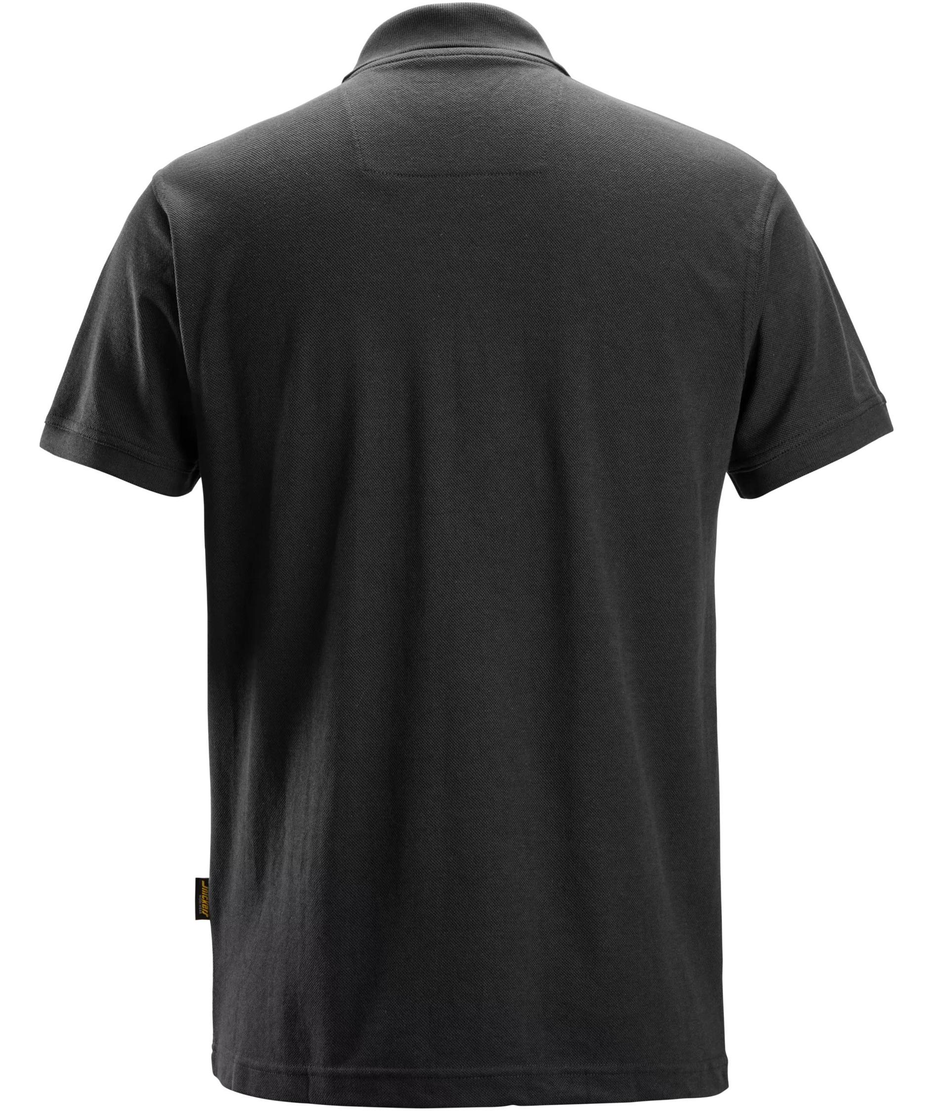 Snickers polo T-shirt 2718, Black, large image number 2
