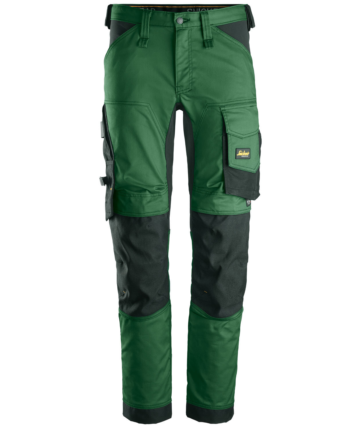 Snickers AllroundWork arbejdsbukser 6341, Skovgr&oslash;n/sort, Skovgr&oslash;n/sort, swatch