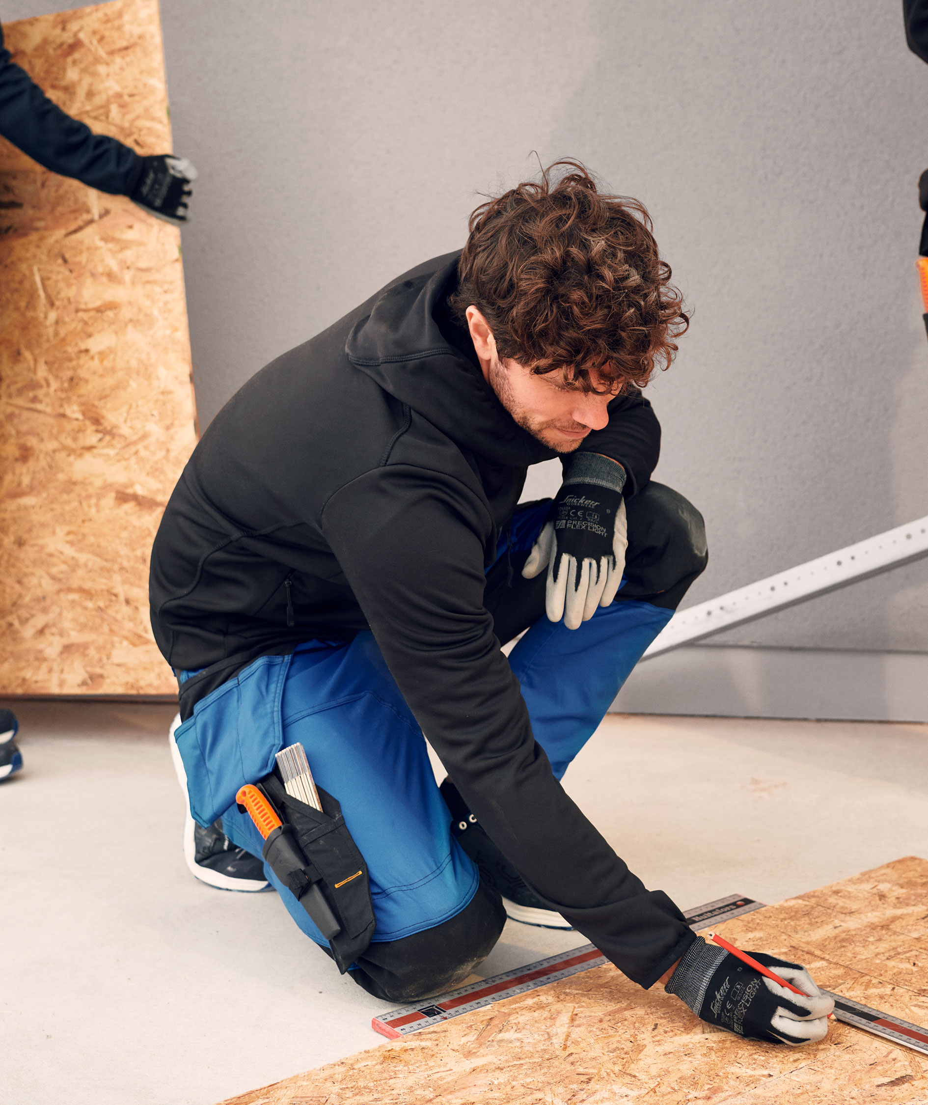 Snickers AllroundWork Handwerkerhose 6241, True Blue/Schwarz, large image number 5