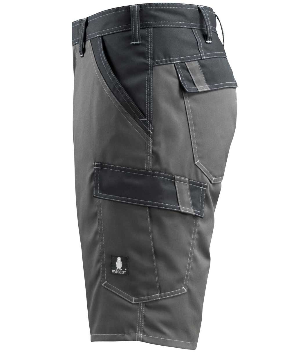 Mascot Light Sunbury arbeidsshorts, M&oslash;rk Antrasitt/Svart, large image number 2