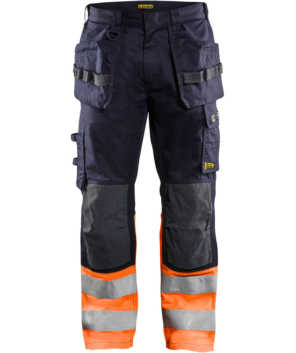 Bl&aring;kl&auml;der Multinorm hantverksbyxa