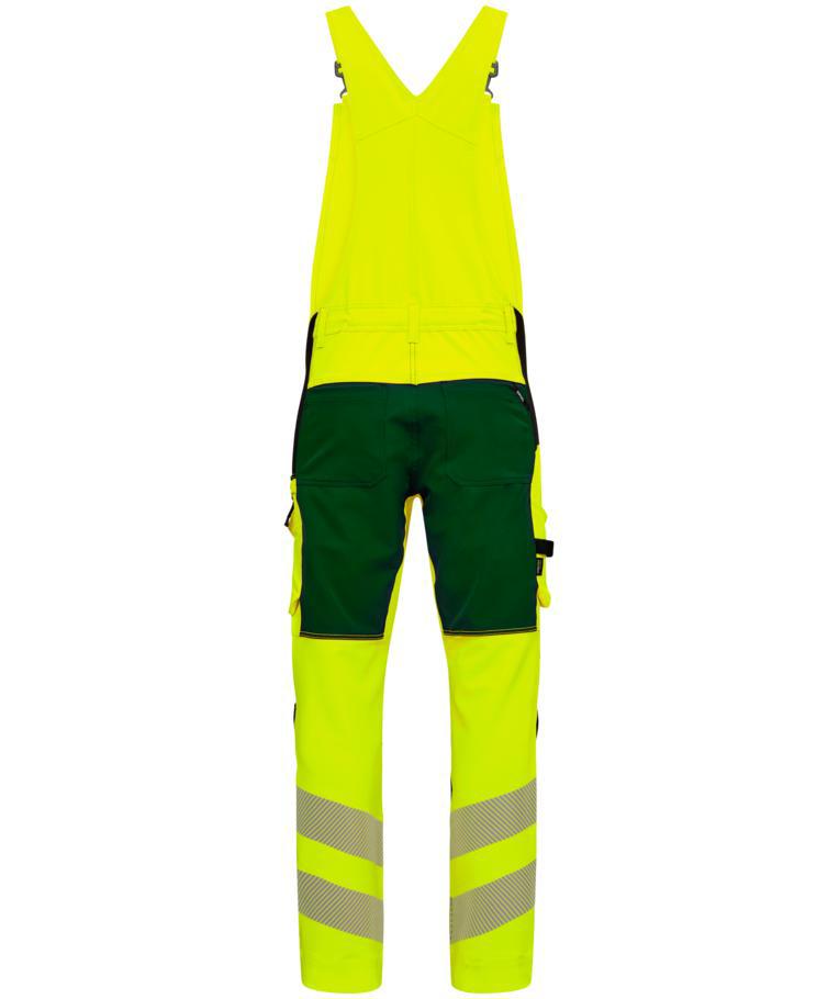 Engel Safety h&auml;ngselbyxa full stretch, Varsel Gul/Gr&ouml;n, large image number 1