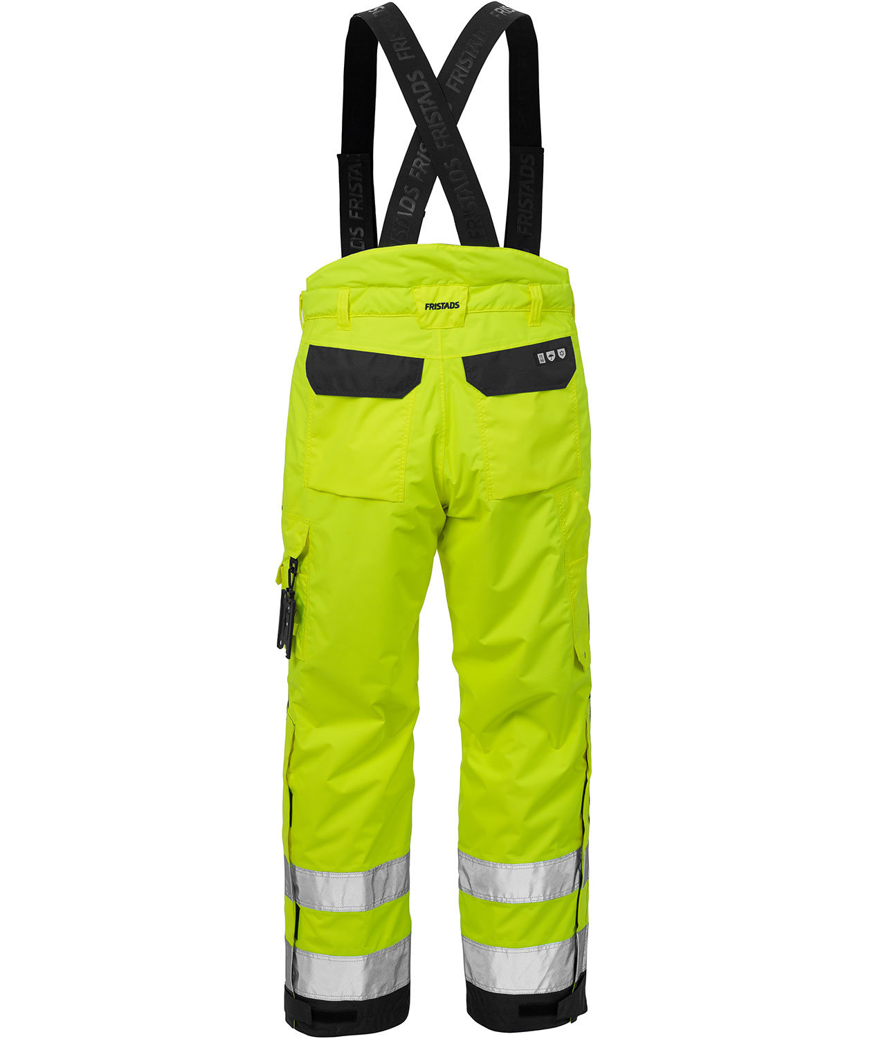 Fristads Airtech&reg; winter trousers 2035, Hi-vis Yellow/Black, large image number 1