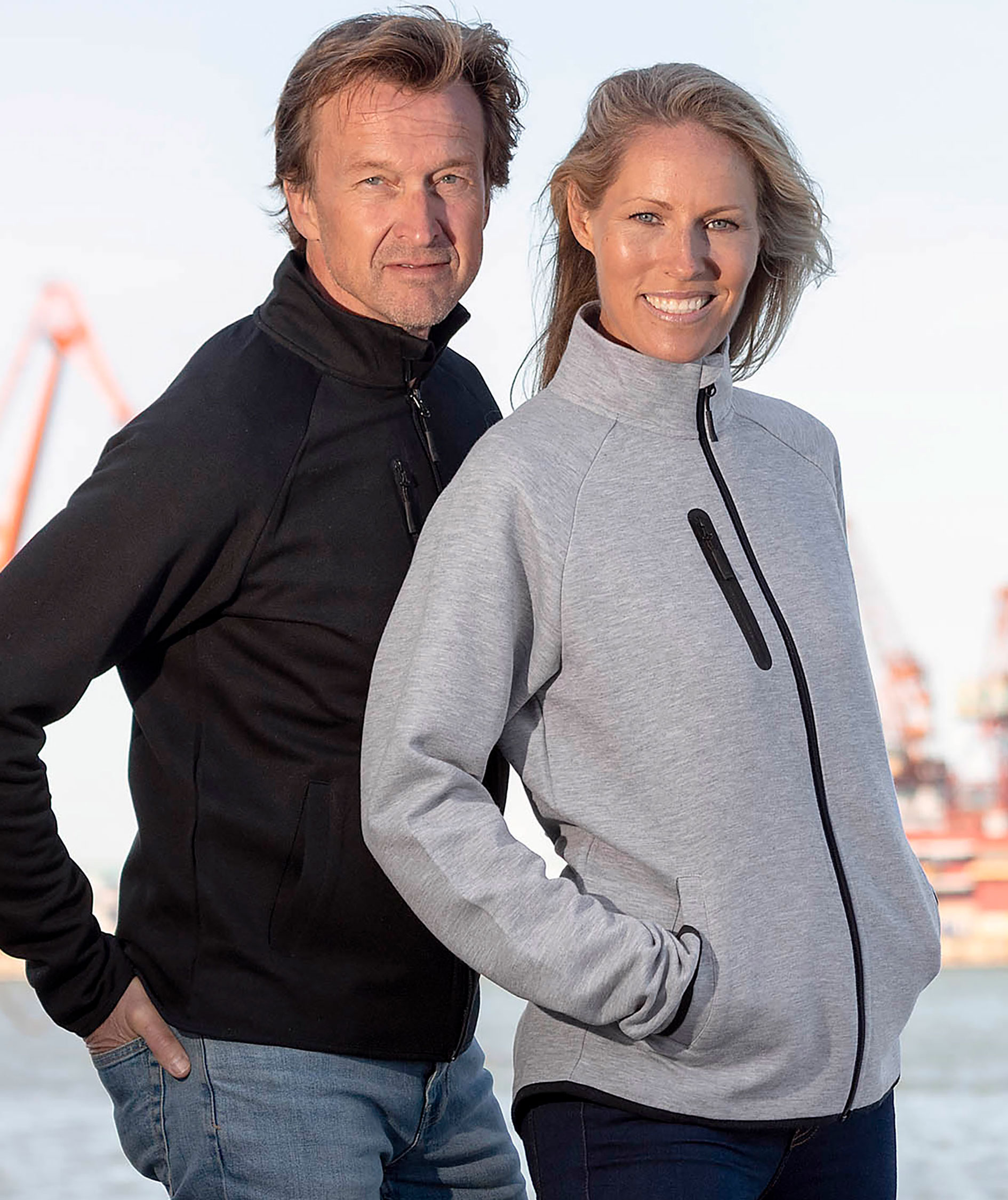 Matterhorn Roberts performance sweatjacka, Svart