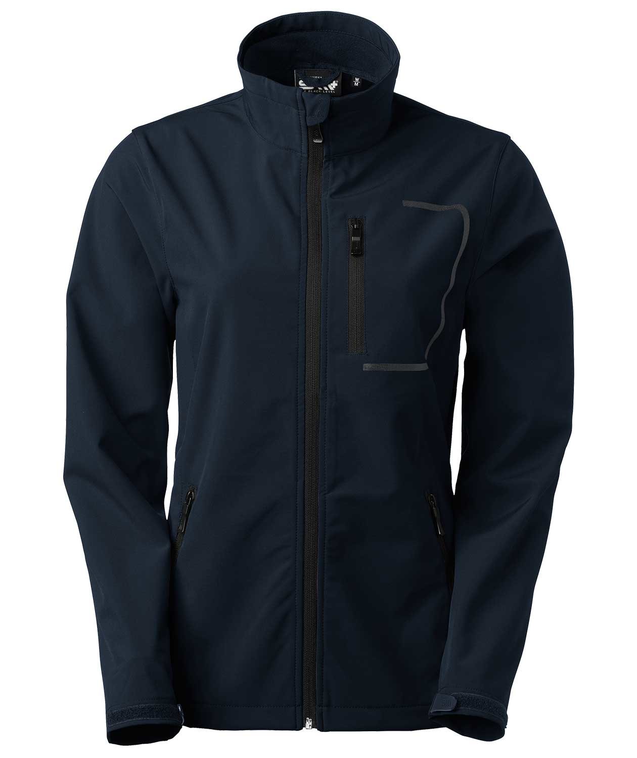 South West Victoria dame softshelljakke, Navy, large image number 0