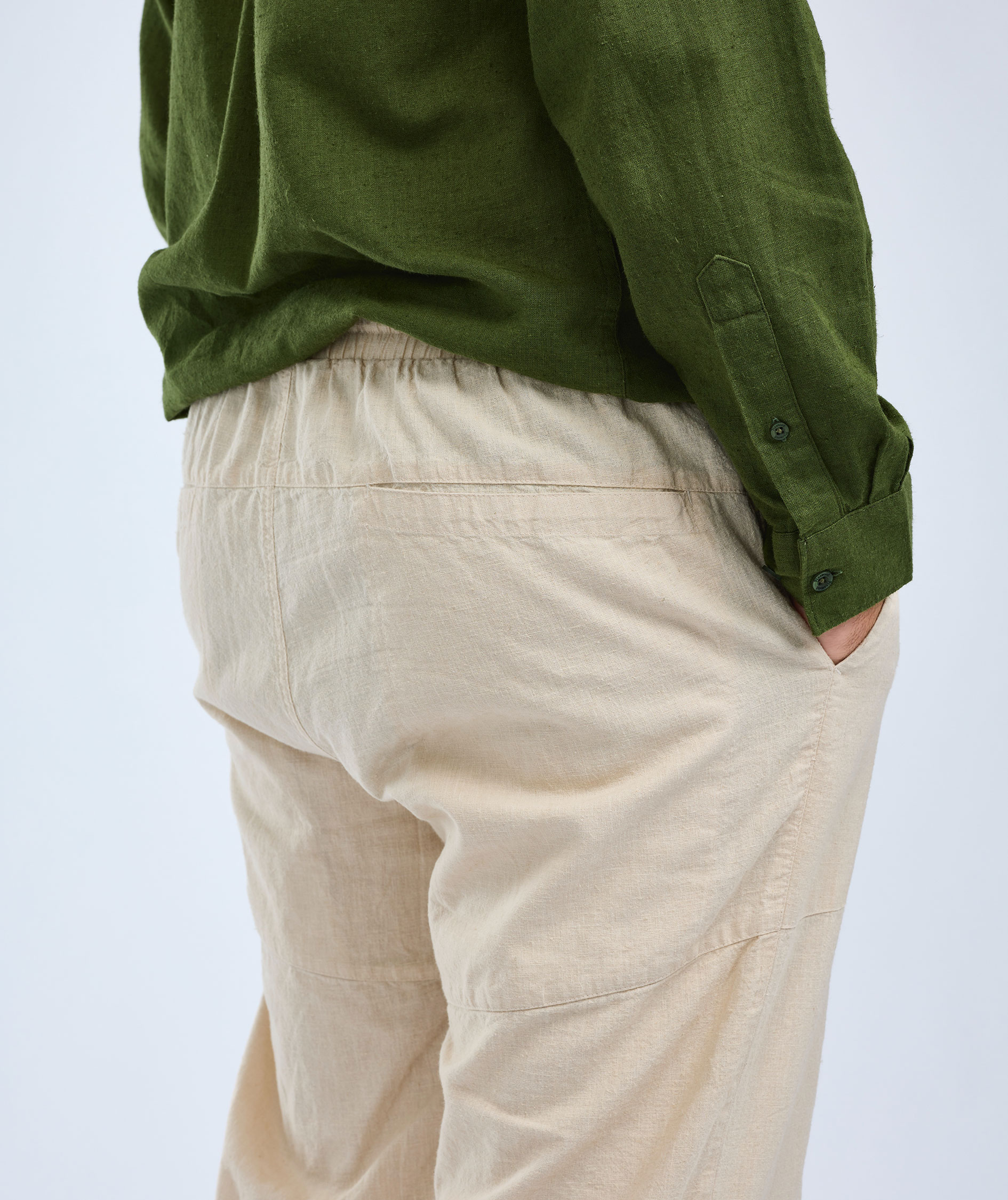 Pinewood V&auml;rnamo InsectSafe bukser, Linen Beige, large image number 5