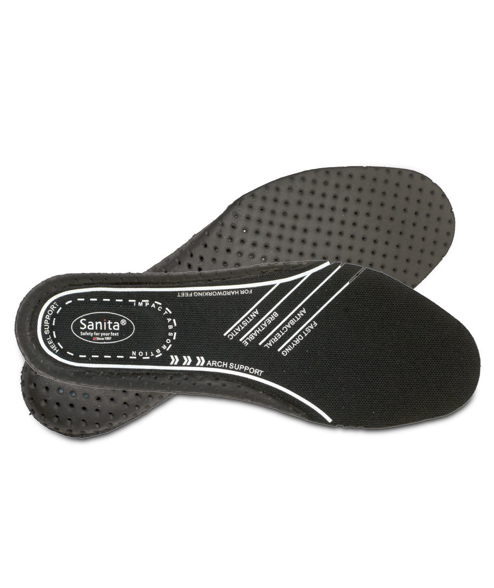 Sanita All Around Einlegesohlen, Schwarz