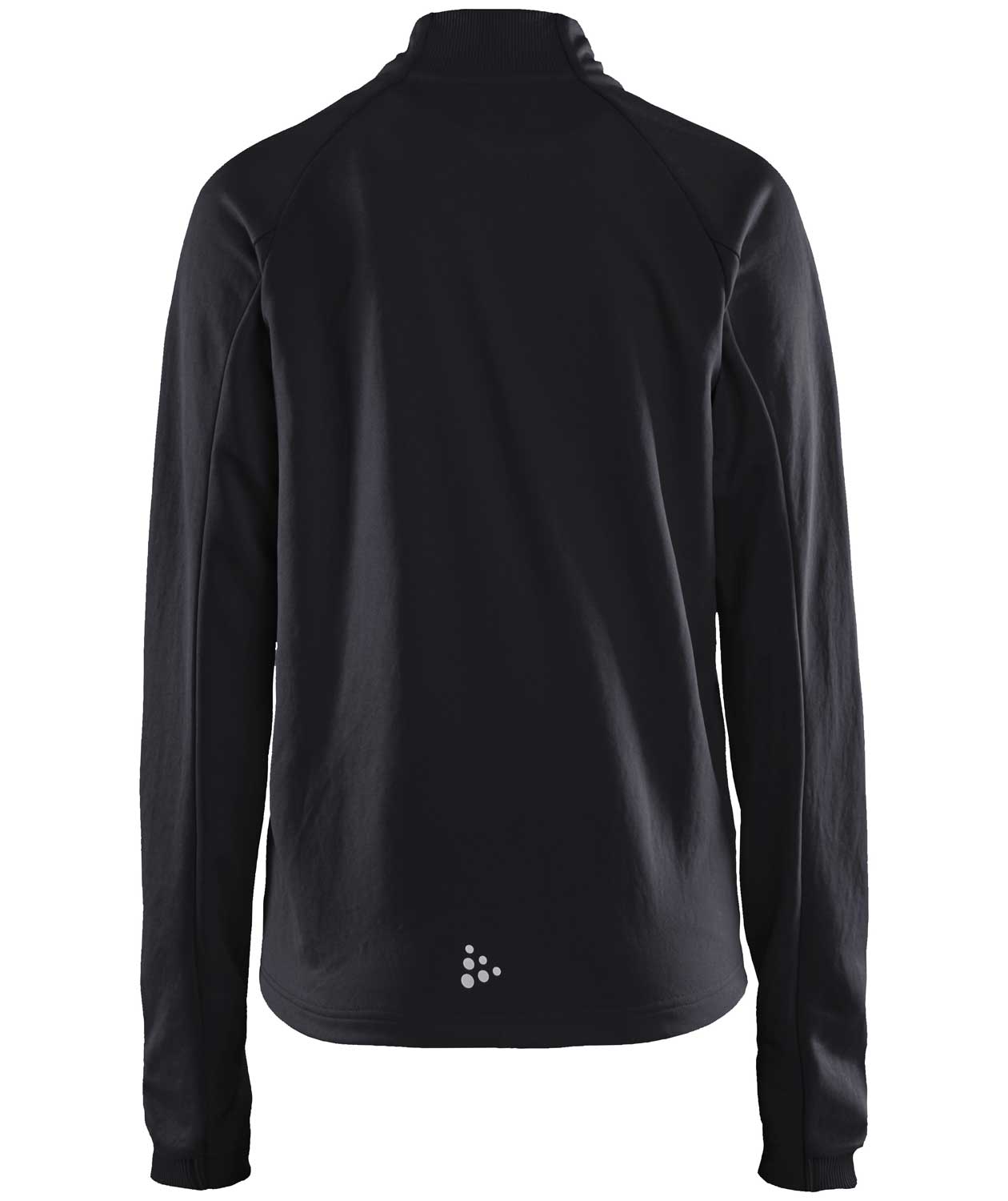 Craft Evolve Full Zip sweatshirt til b&oslash;rn, Sort, large image number 2