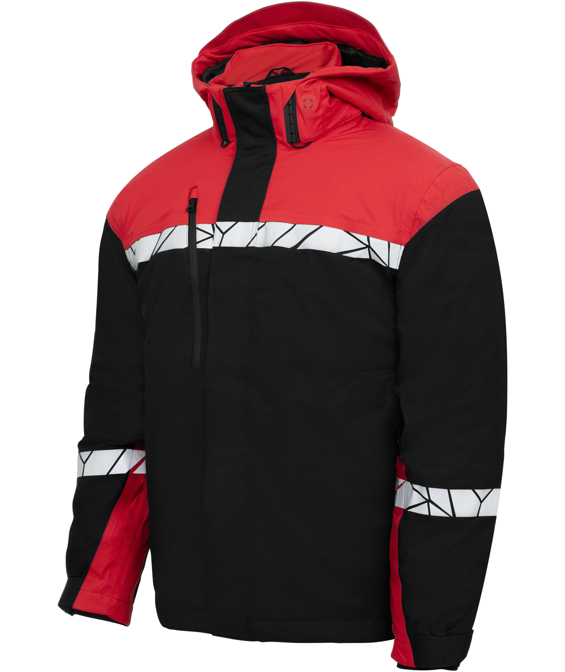 ProJob winter jacket 7415, Black/Red, large image number 4