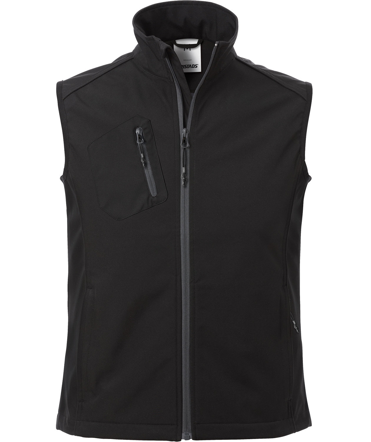 Fristads Acode softshell v&auml;st, Svart