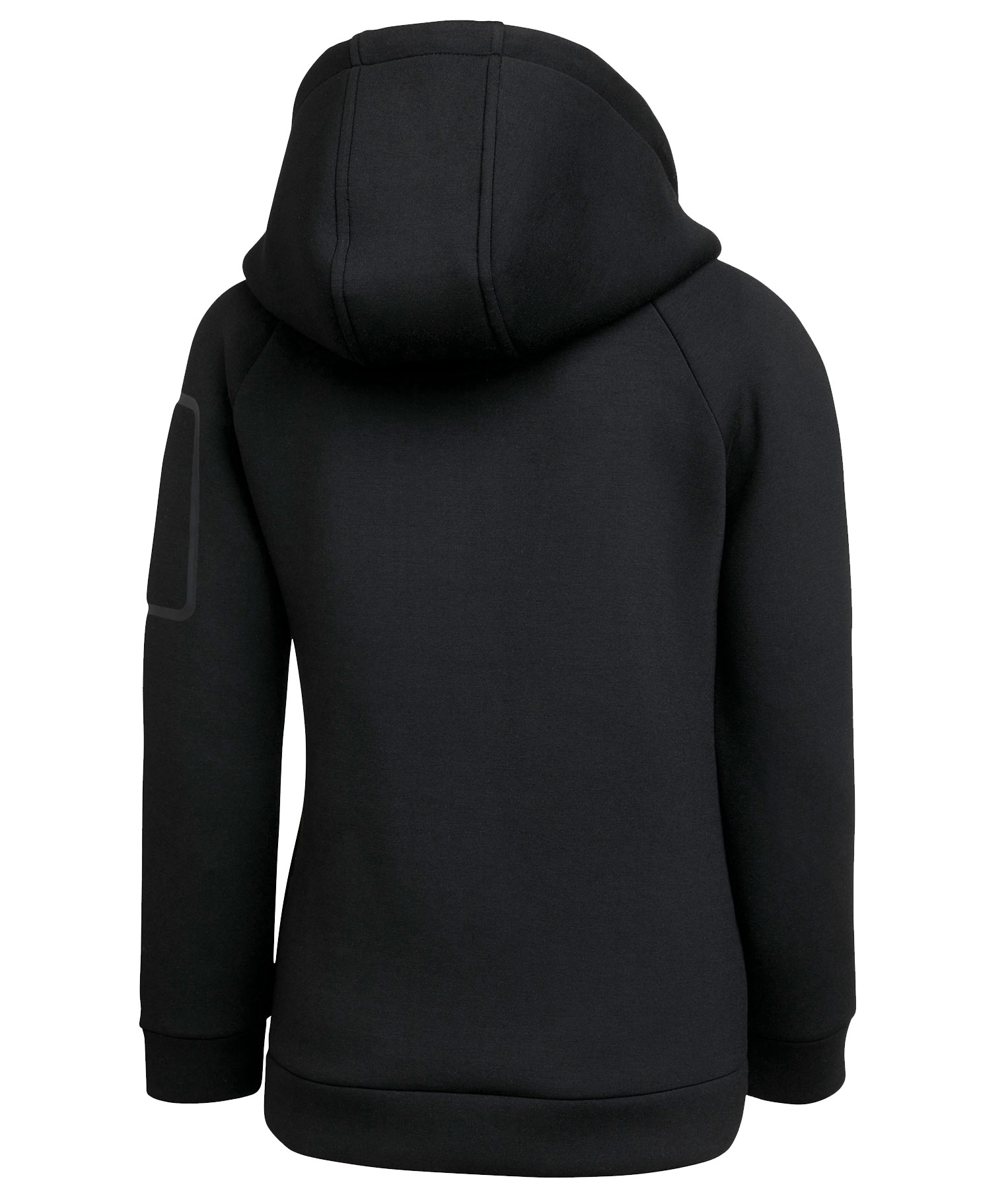 Matterhorn Paccard Damen Hoodie mit Rei&szlig;verschluss, Schwarz, large image number 2