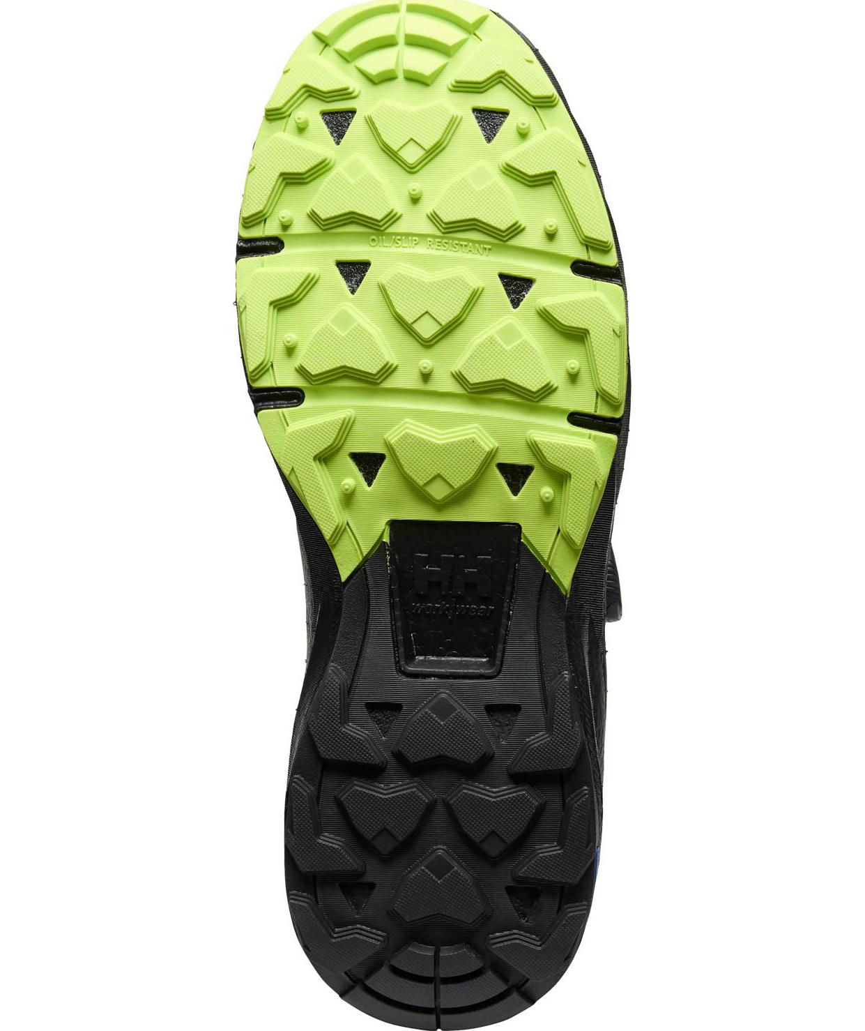 HH Magni TRX Low safety shoes S7S, Black/Dark lime, large image number 2
