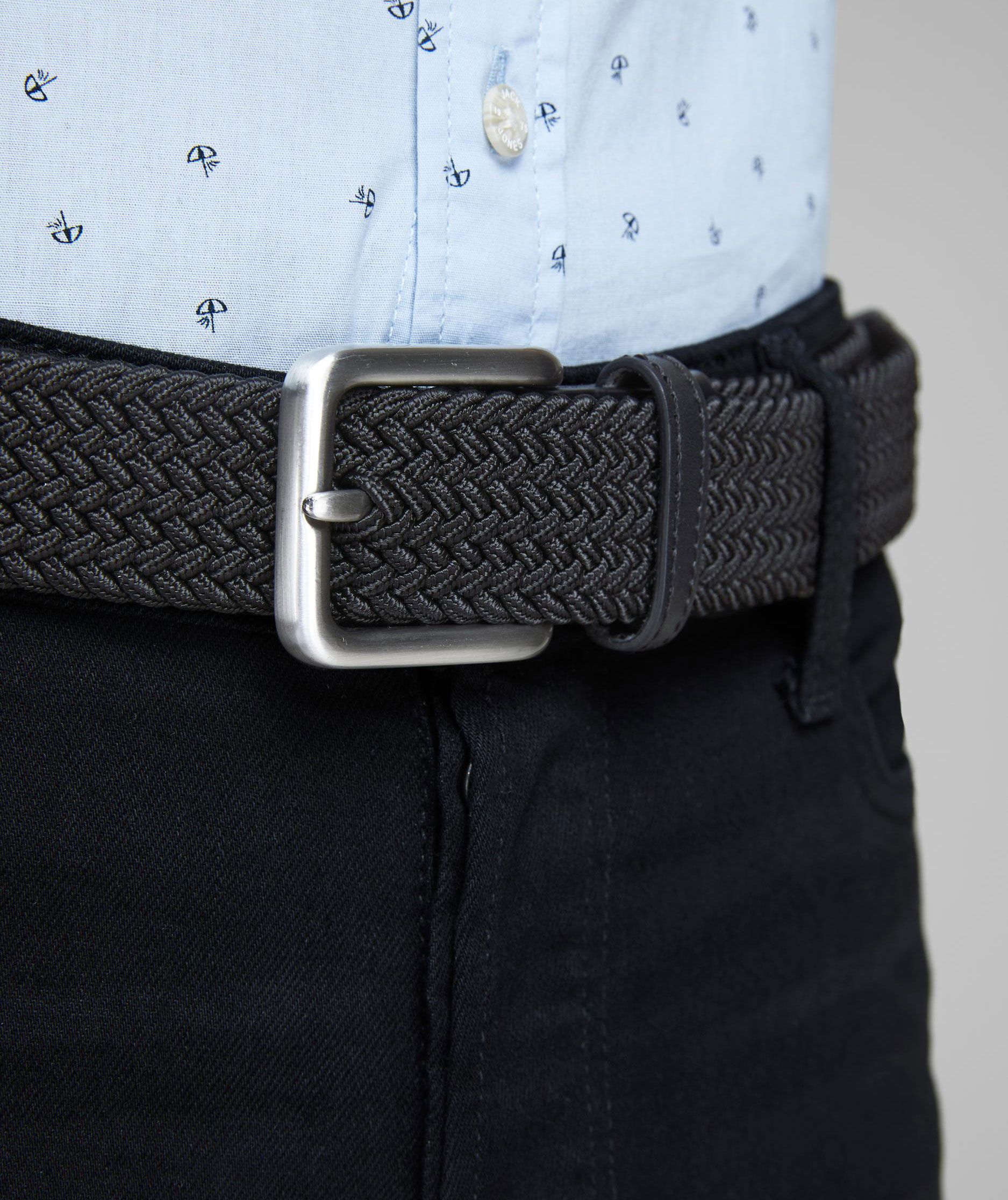 Jack & Jones JACSPRING Elastischer G&uuml;rtel, Schwarz