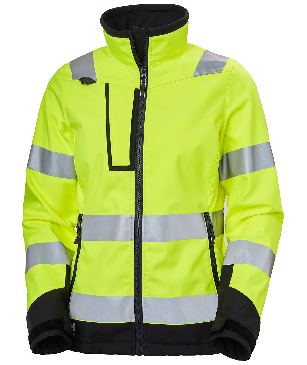 Helly Hansen Luna dame softshelljakke, Hi-vis gul/charcoal