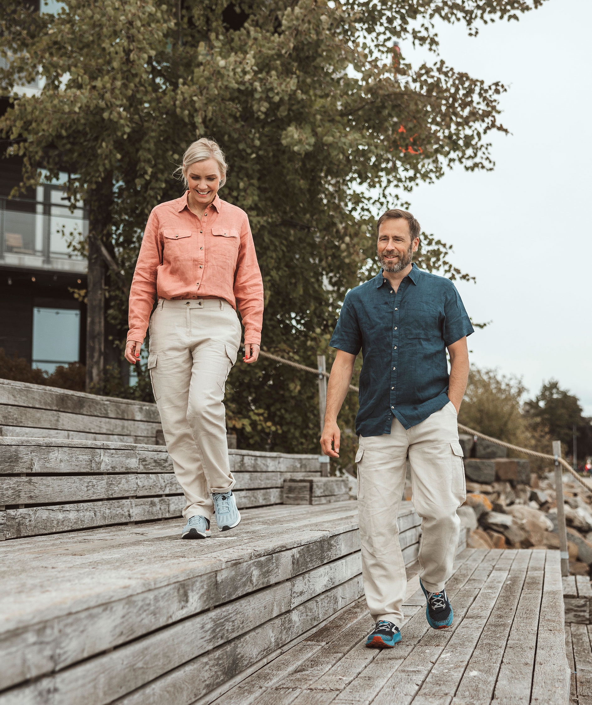 Pinewood&nbsp;V&auml;rnamo NartureSafe bukser med h&oslash;r, Linen Beige, large image number 1