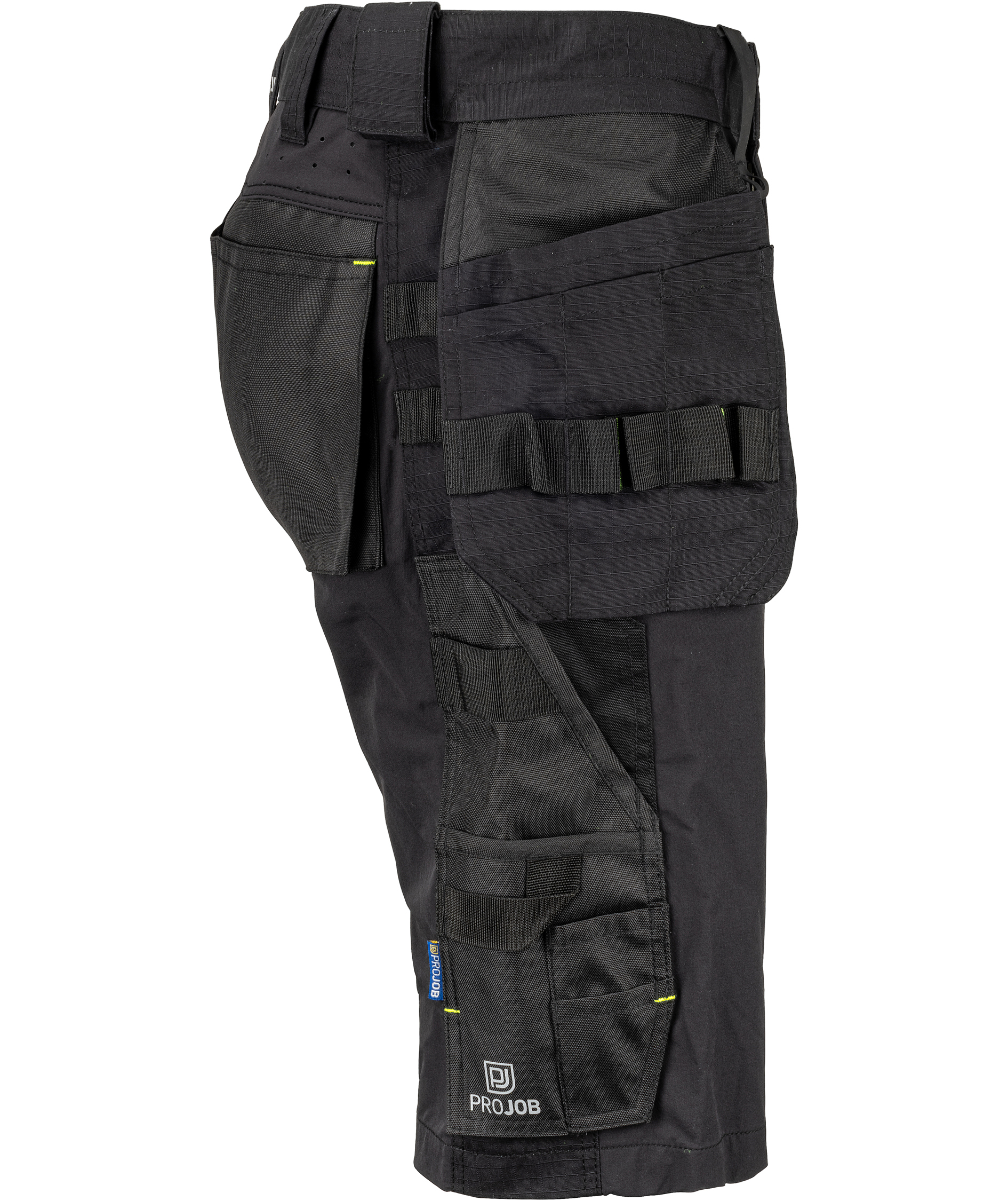 ProJob craftsman shorts 5562 full stretch, Black, large image number 2
