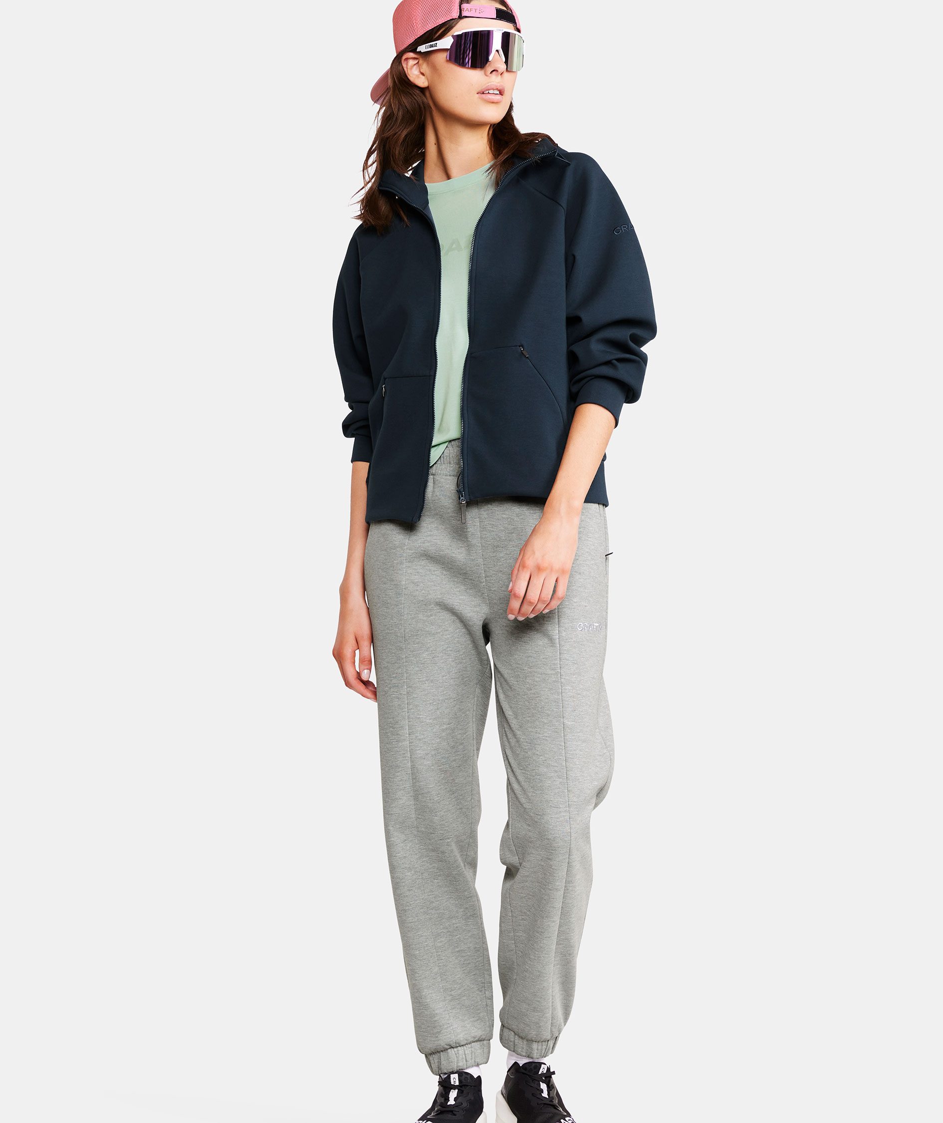 Craft ADV Join women's hoodie with zipper, Blaze, large image number 1