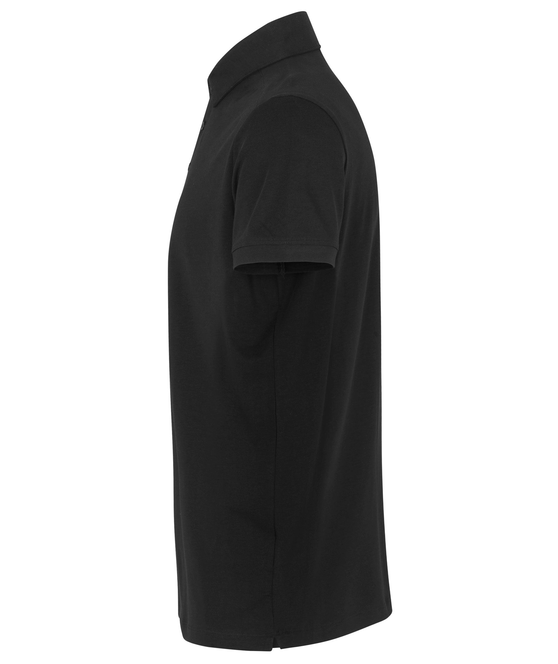 ID business polo med stretch, Sort, large image number 2