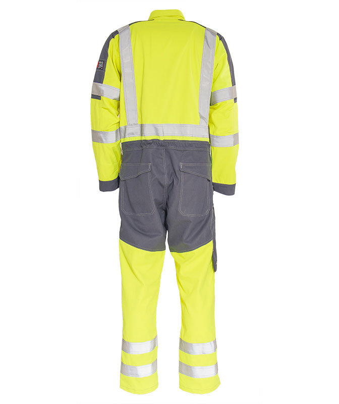 Tranemo Cantex Overall, Hi-vis Gelb/Grau