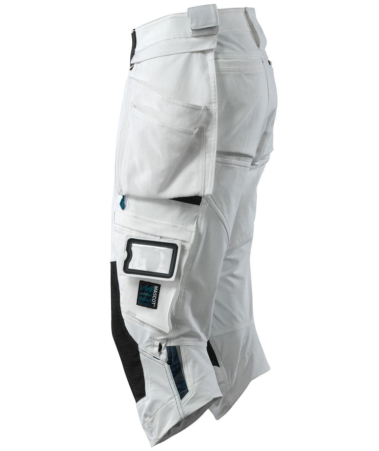 Mascot Advanced hantverkspiratbyxa full stretch, Vit