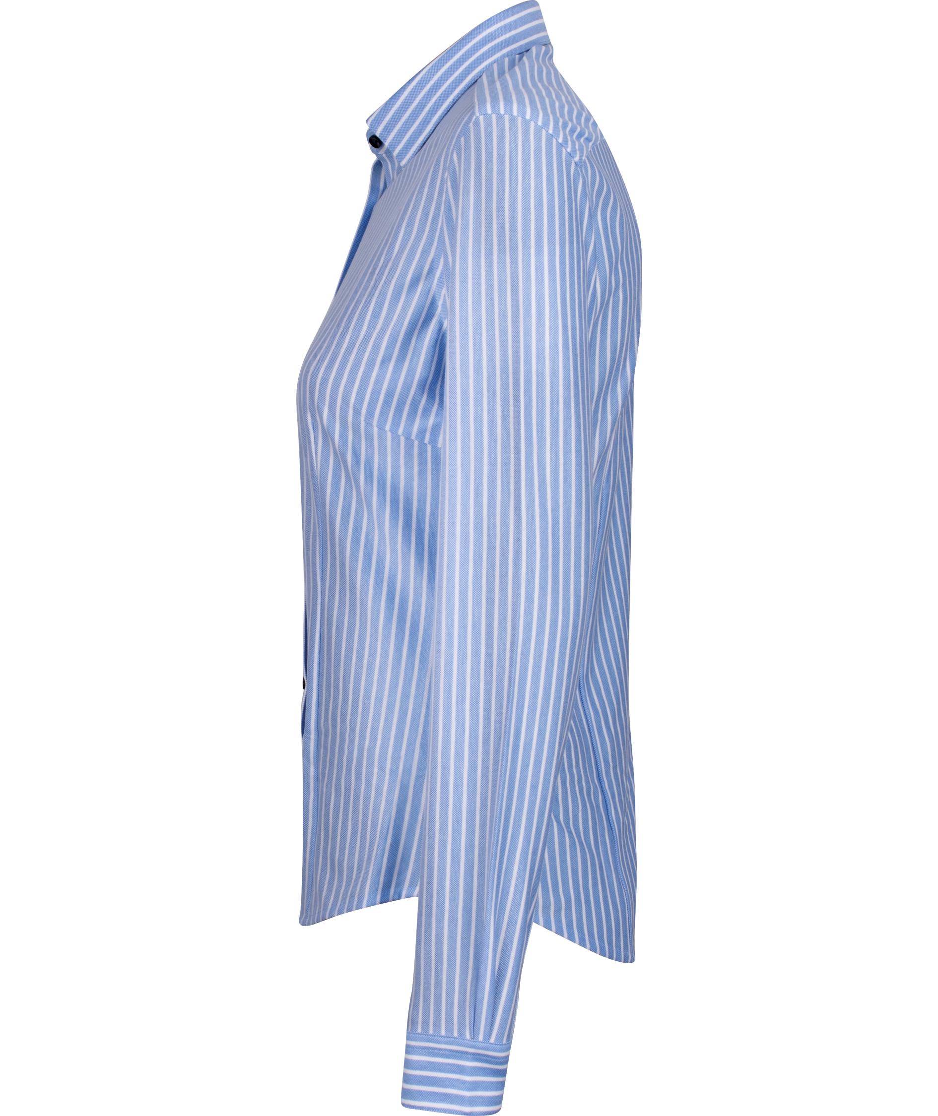 J. Harvest & Frost Indigo Bow 34 lady fit skjorta, Bl&aring;, large image number 4