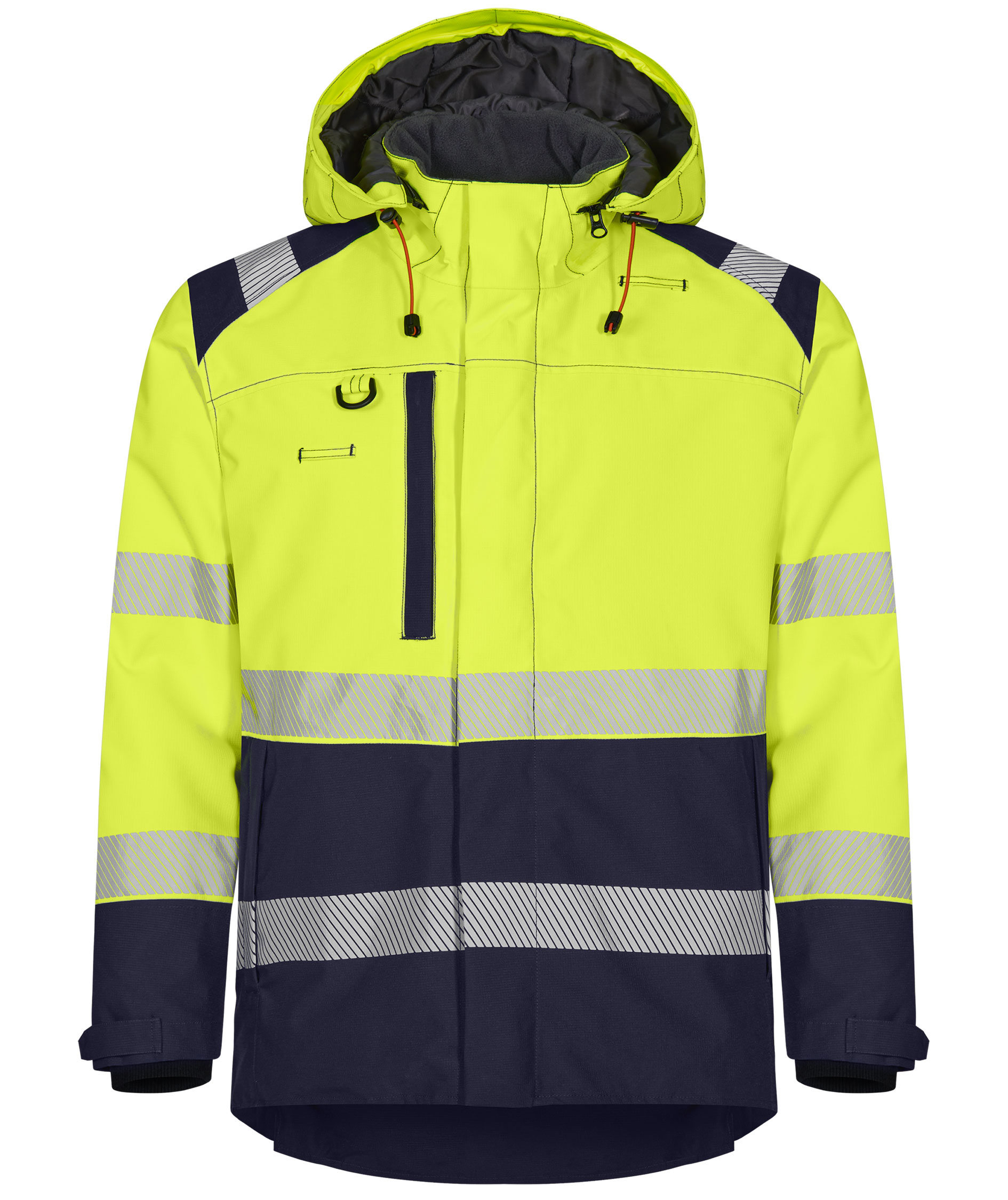 Tranemo Vision HV Winterjacke, Hi-Vis gelb/marine