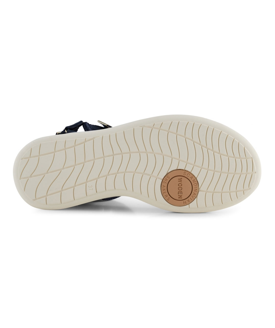 Woden Line women's sandals, Dark navy, large image number 7