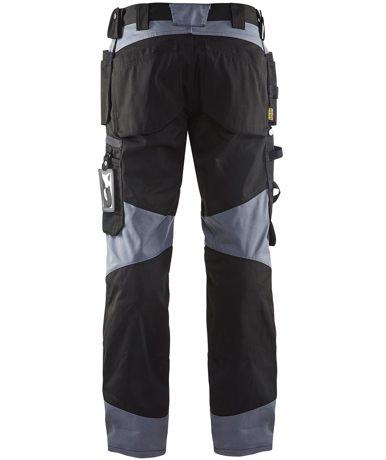 Bl&aring;kl&auml;der craftsman trousers, Black/Grey, large image number 2