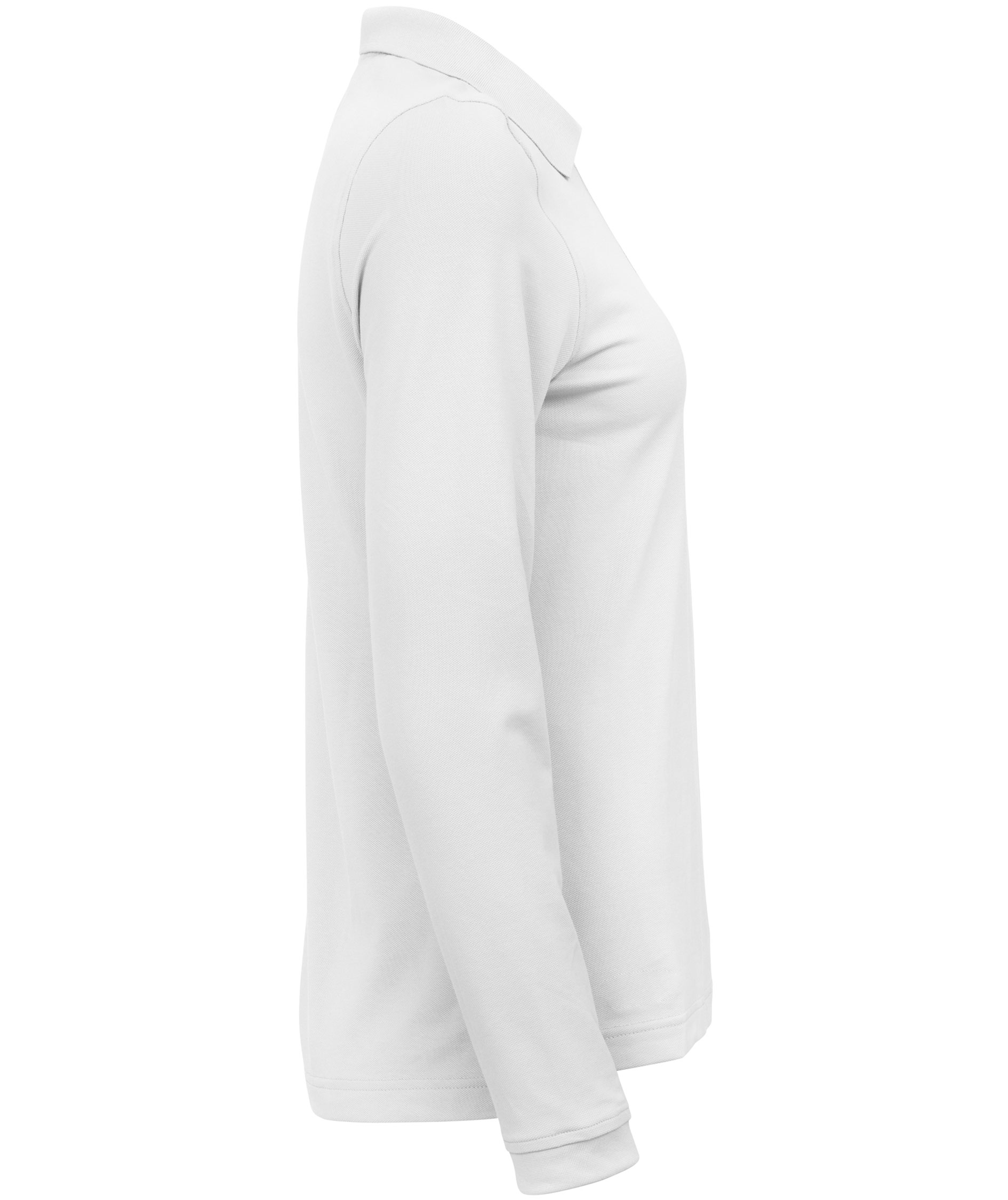 Cutter & Buck Advantage lang&aelig;rmet dame polo T-shirt, Hvid, large image number 2