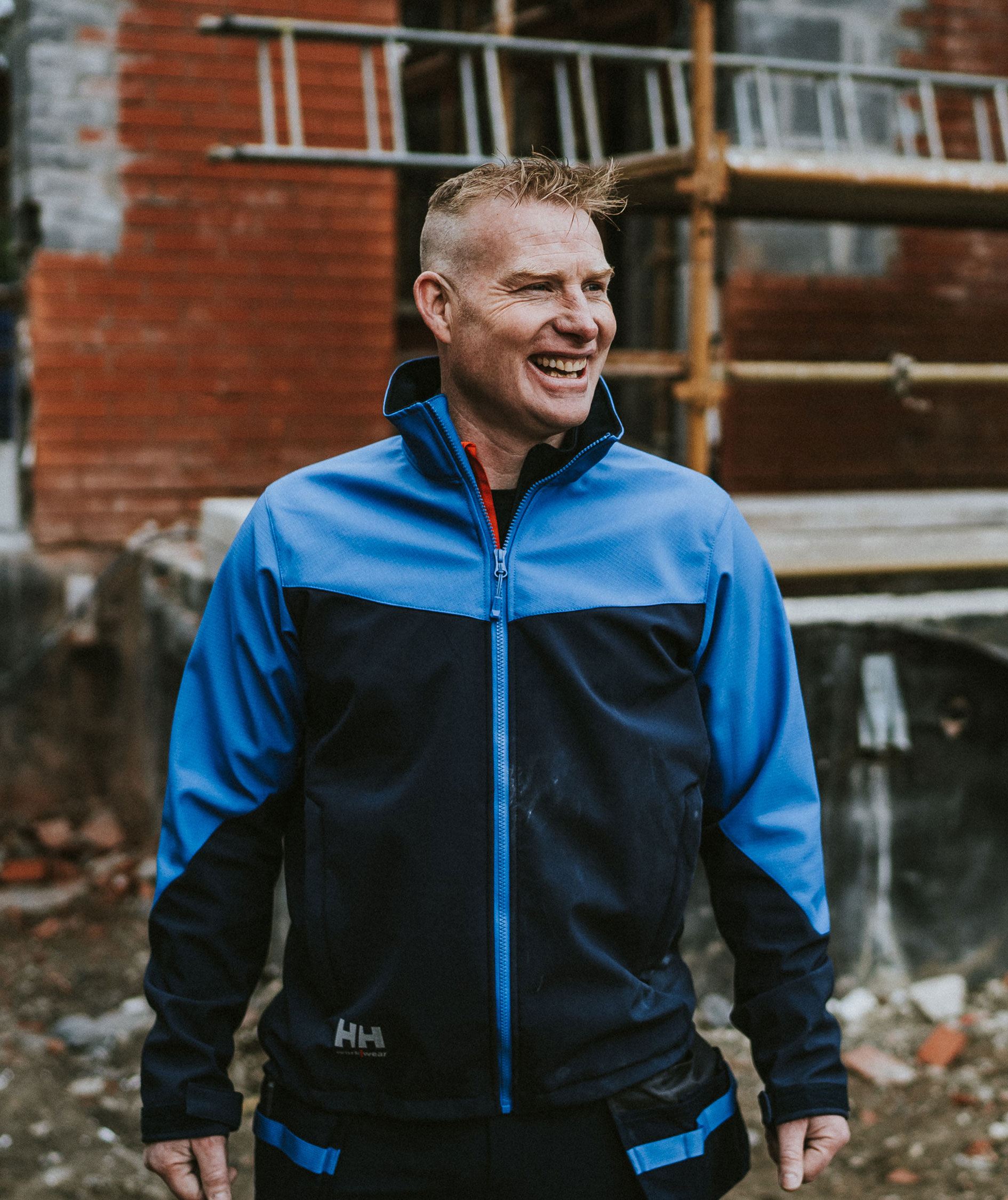 Helly Hansen Oxford softshelljakke, Navy/Stone blue, large image number 6