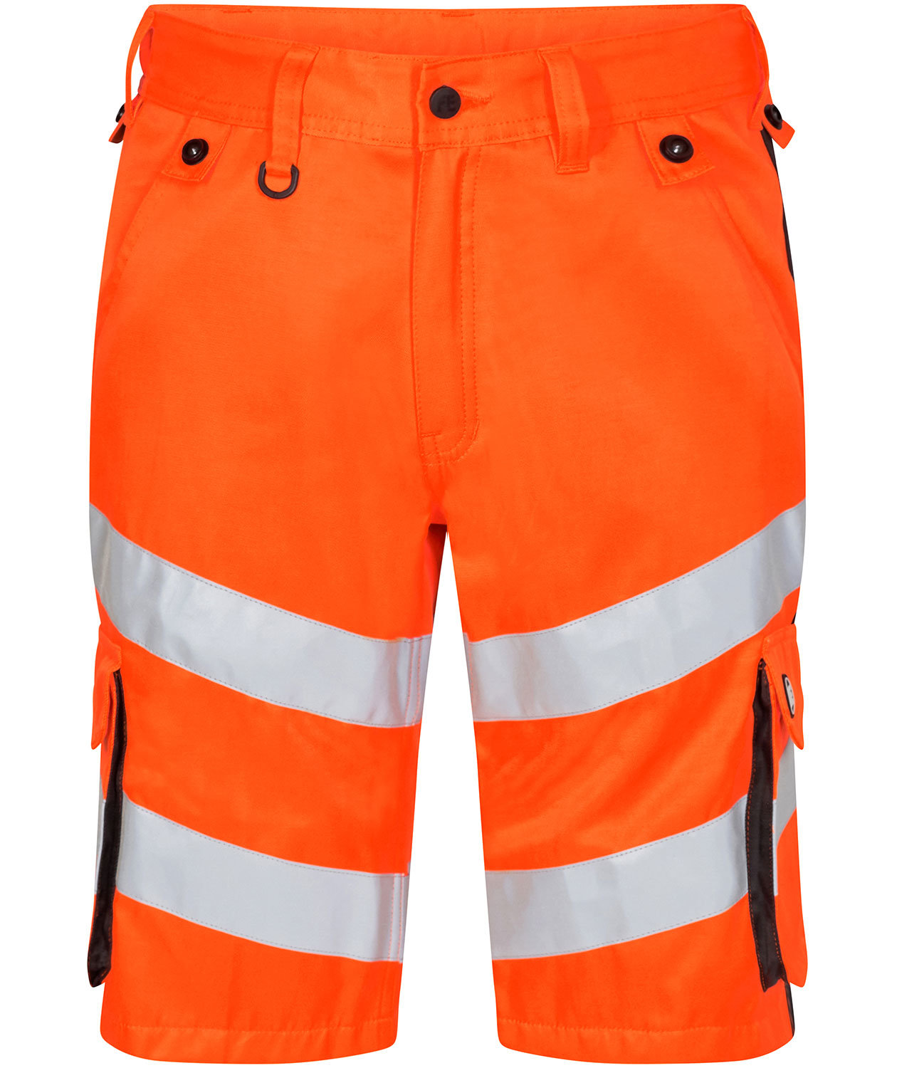 Engel Safety Light arbeidsshorts, Hi-Vis oransje/Gr&aring;, Hi-Vis oransje/Gr&aring;, swatch