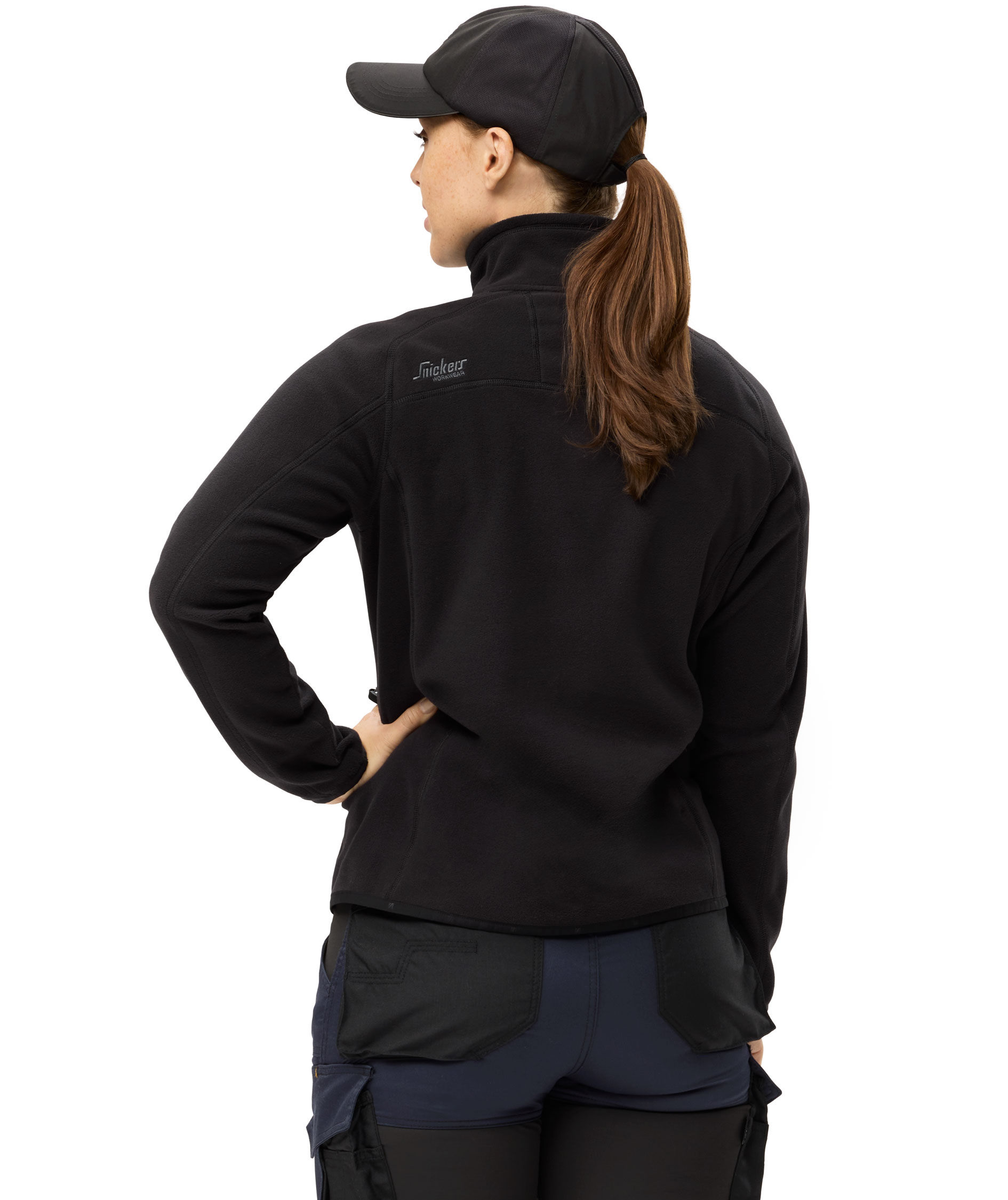 Snickers Polartec&reg; fleecejacka dam 8427, Black, large image number 2