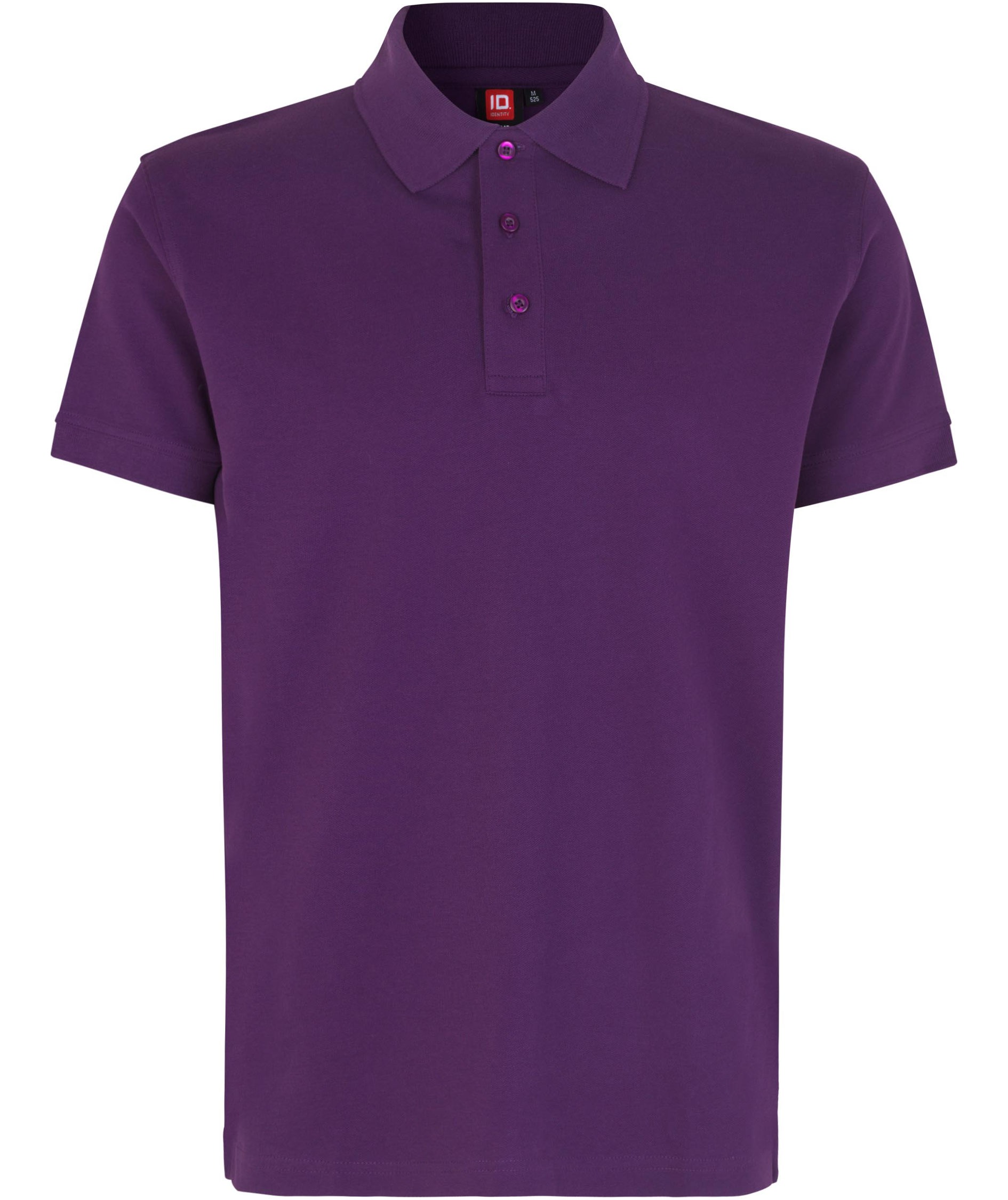 ID Stretch Poloshirt, Lila, Lila, swatch