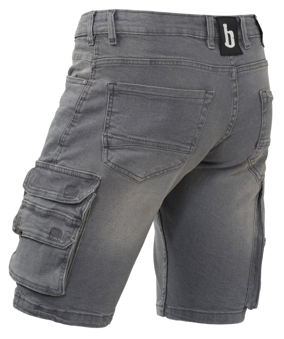 Brams Ralph shorts, Gr&aring; denim