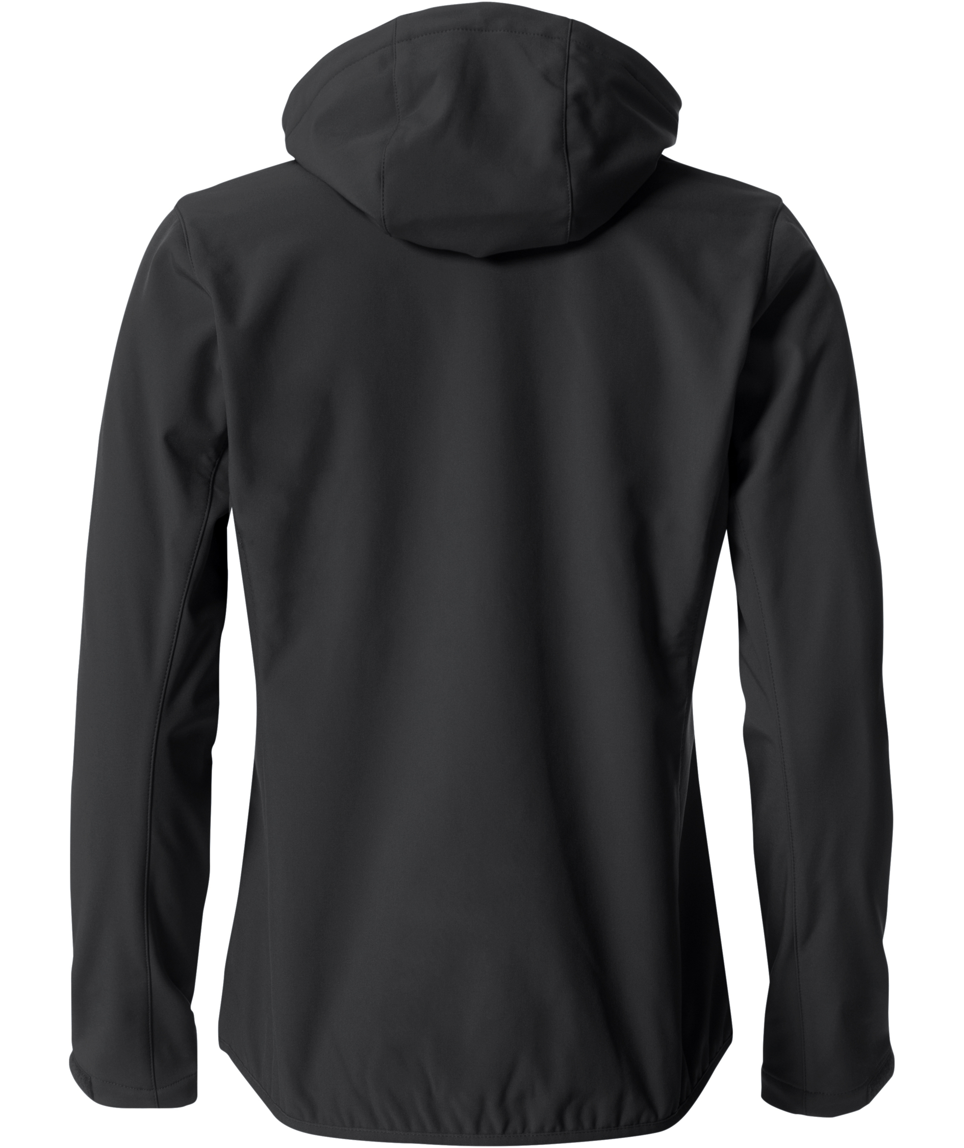 Clique Basic Hoody dame softshelljakke, Sort, large image number 1