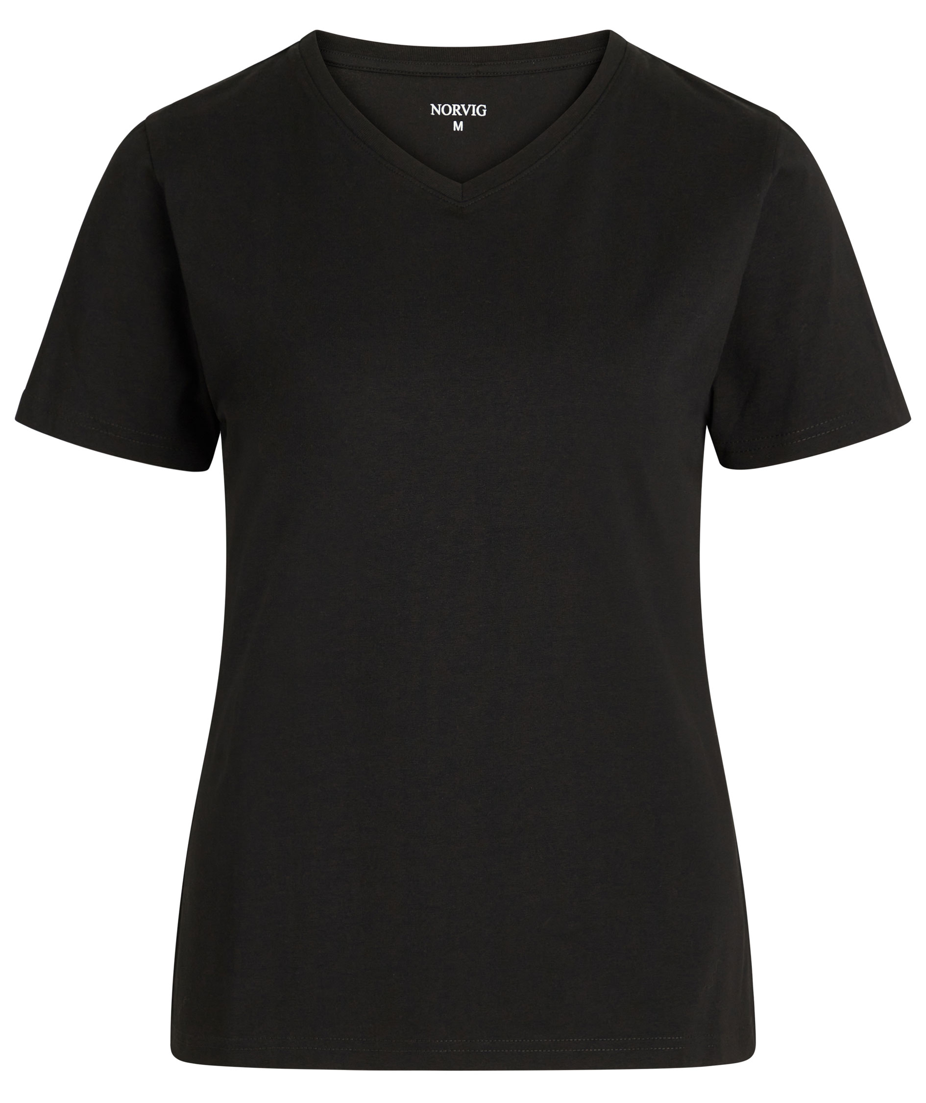 NORVIG stretch dame T-skjorte, Svart