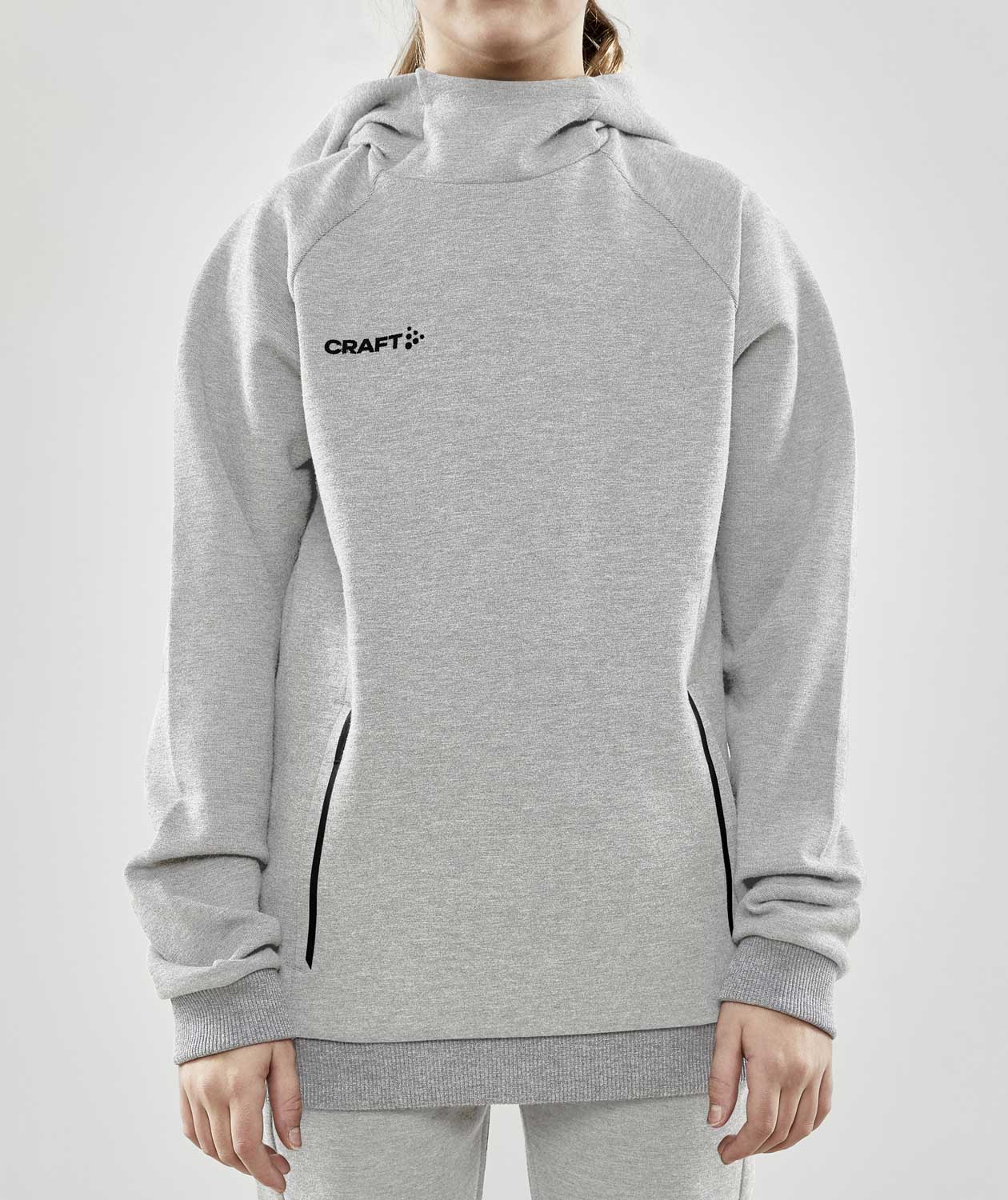 Craft Core Soul hoodie for kids, Grey Melange, large image number 1