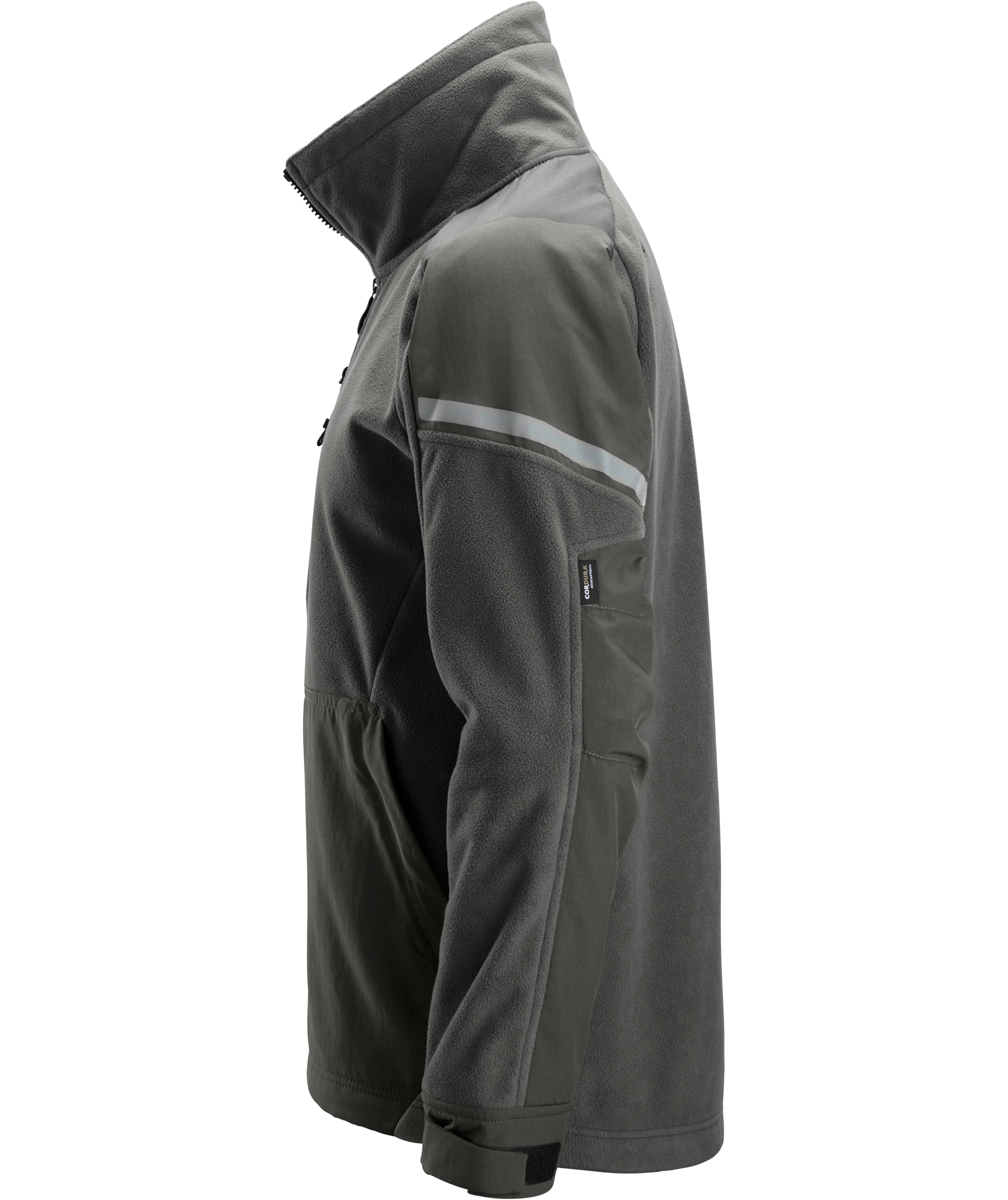Snickers vindtett fleecejakke 8410, Steel Grey/Dark Steel Grey, large image number 3