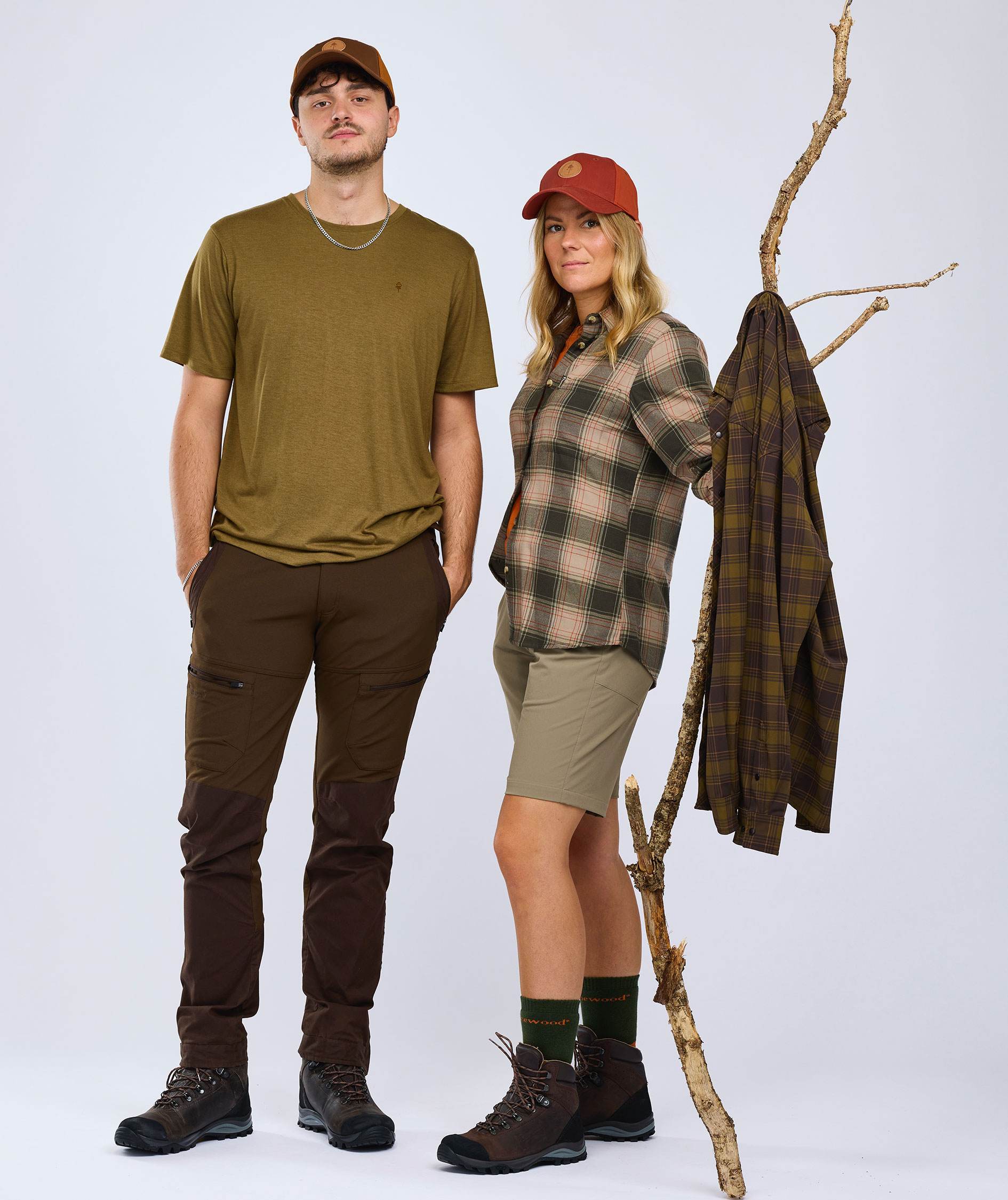 Pinewood Finnveden Forest T-shirt, Olive green, large image number 6