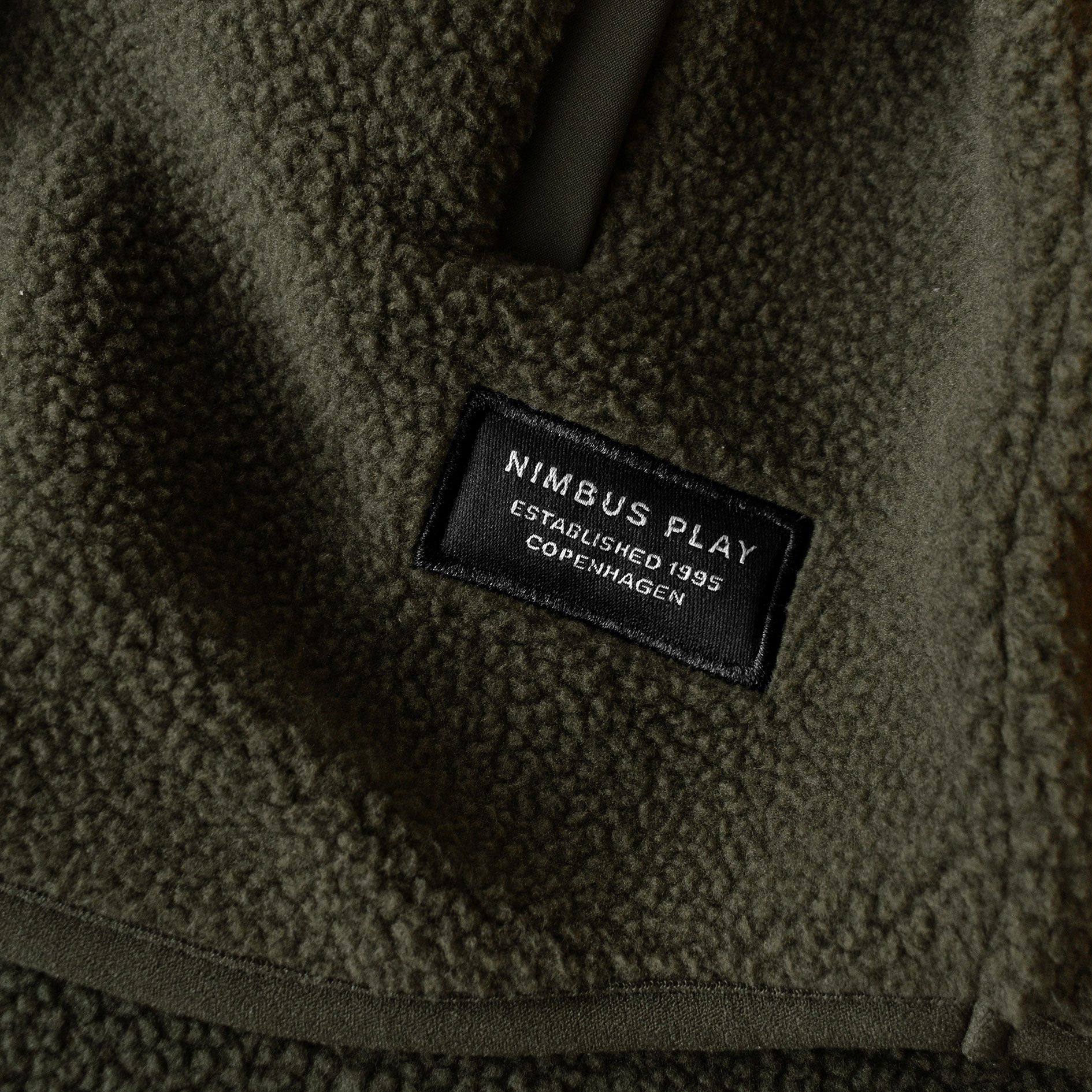 Nimbus Play Timberlake women's fibre pile jacket, Olive Green, large image number 6