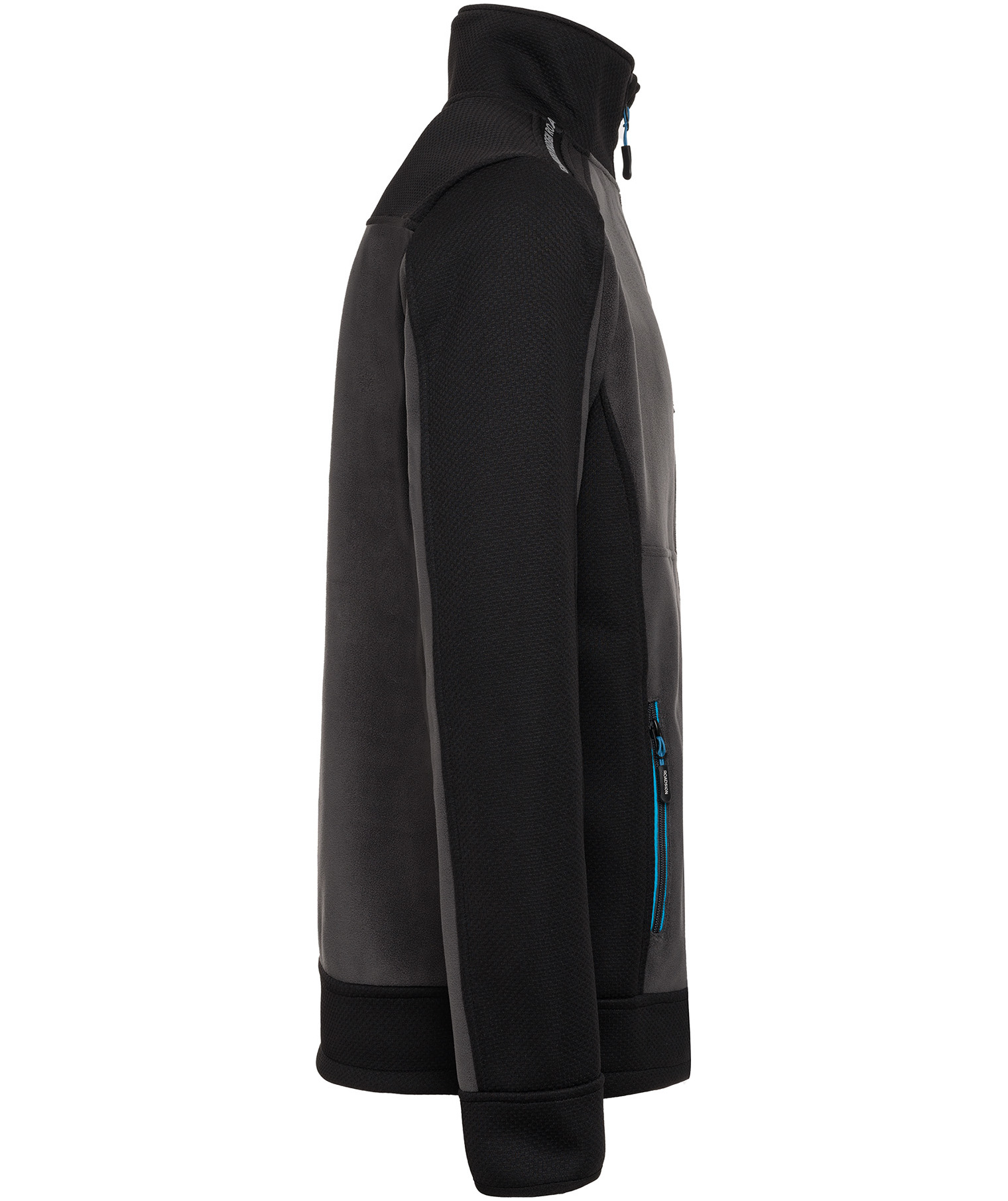 Roadsign fleece jacket, Anthracite/Black, large image number 2