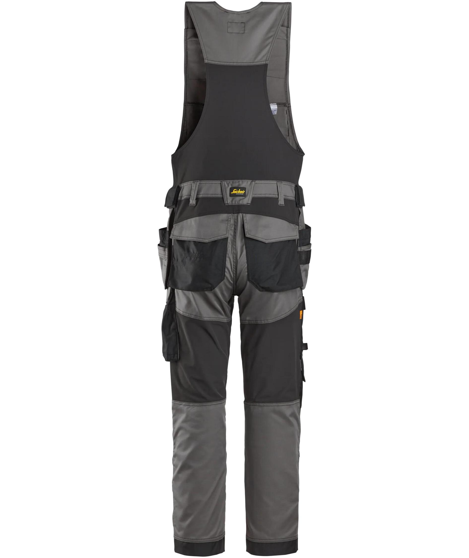 Snickers AllroundWork hantverksv&auml;stbyxa 6012, Steel Grey/Black