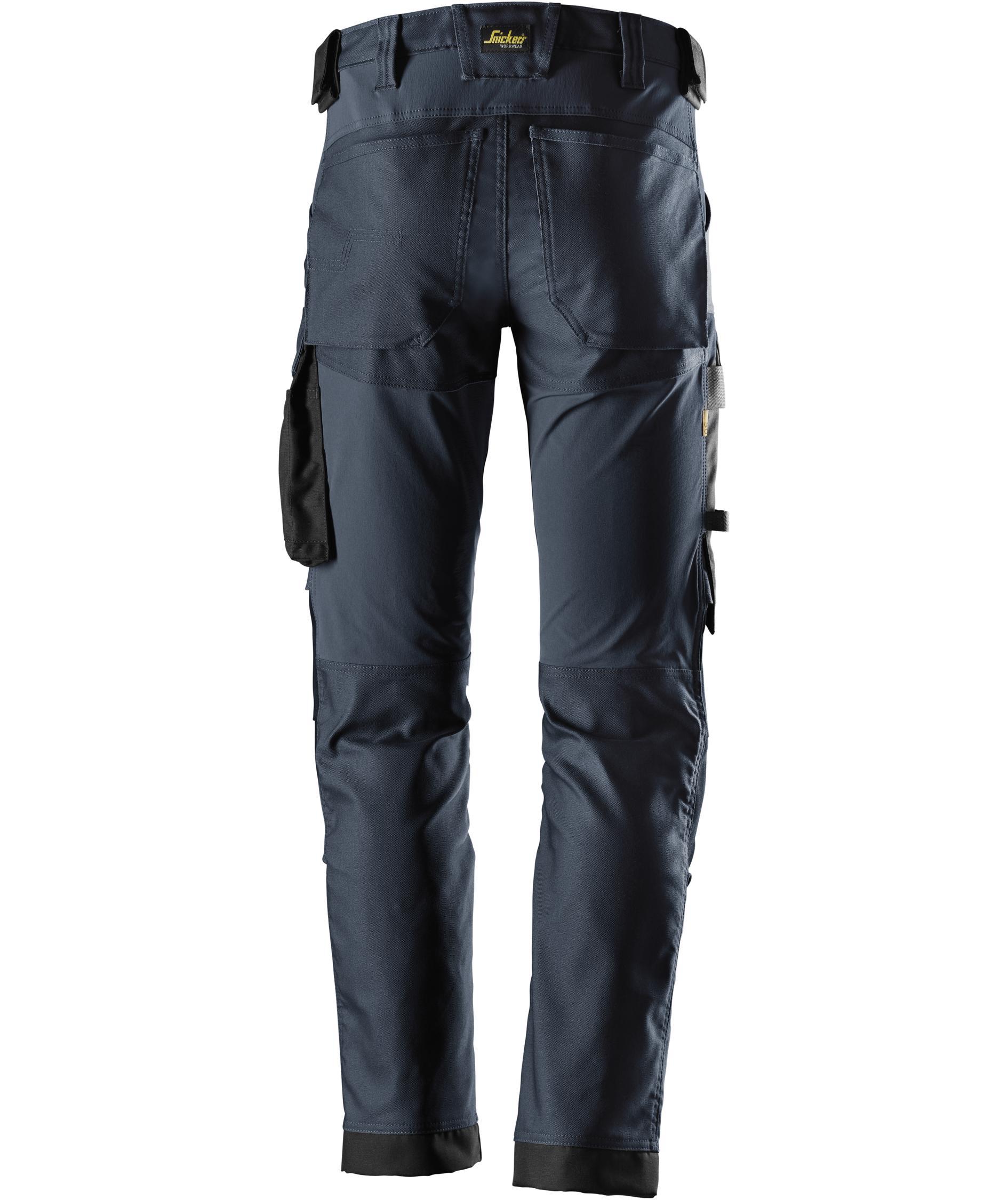 Snickers AllroundWork work trousers 6344, Navy/Black, large image number 2