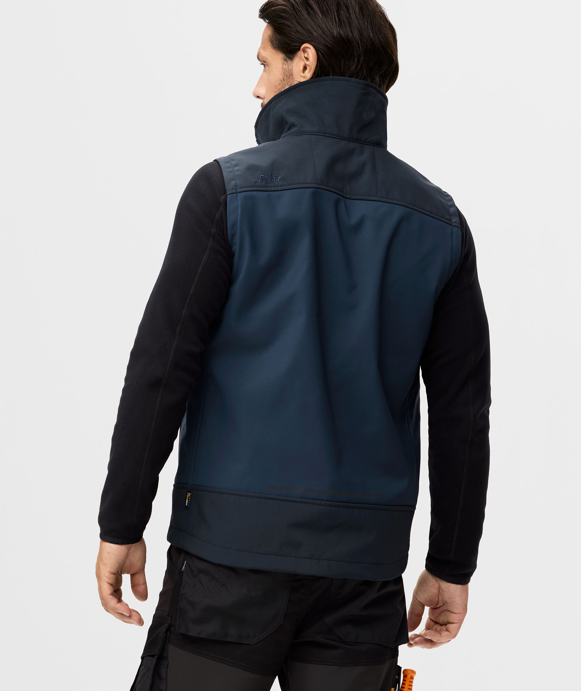 Snickers&nbsp;AllroundWork softshellvest 4506, Navy/Dark Navy, large image number 3